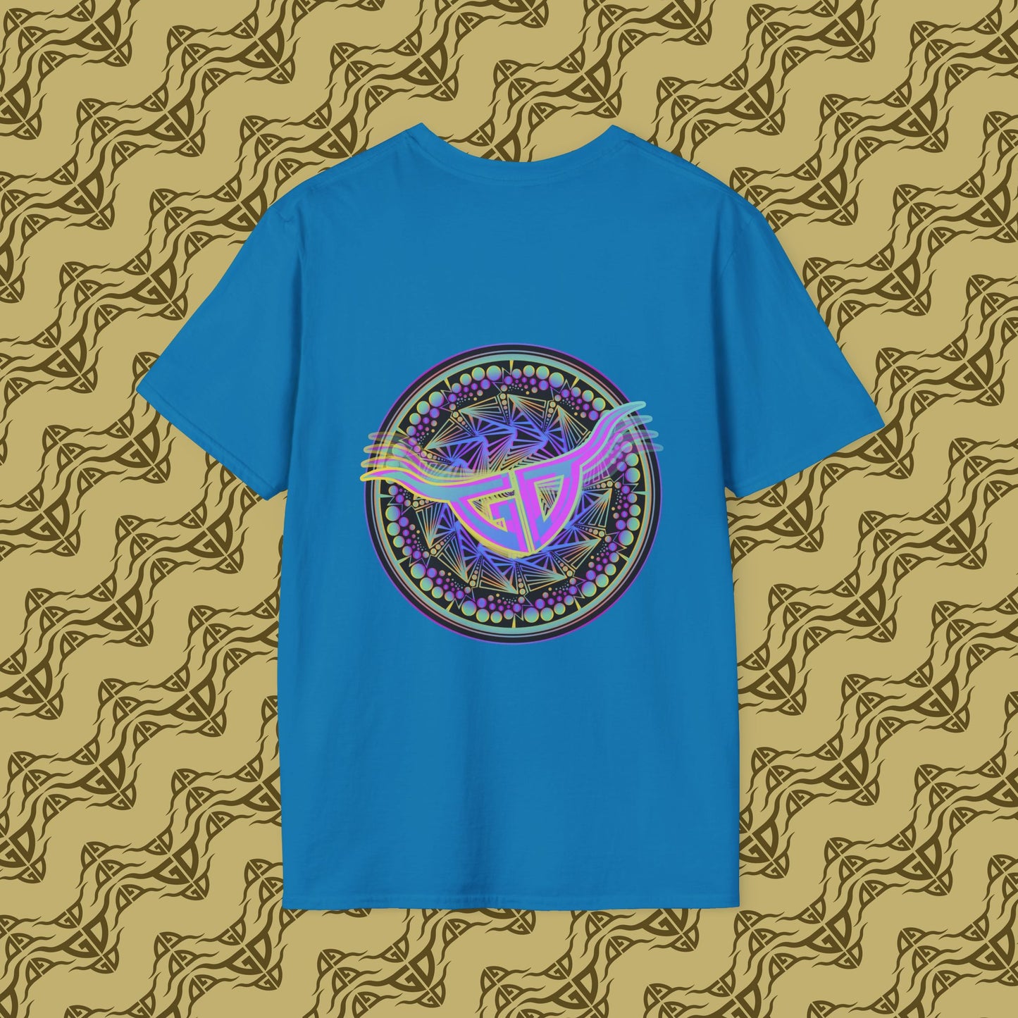 Trippy GD T-Shirt Back Design