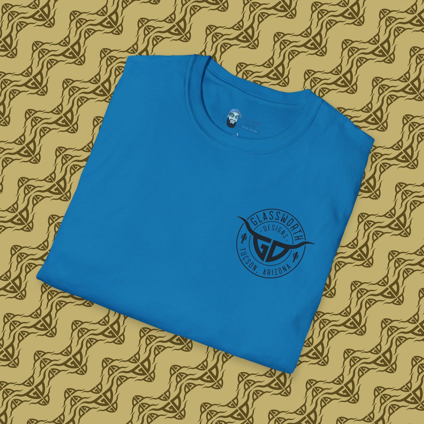Trippy GD T-Shirt Back Design