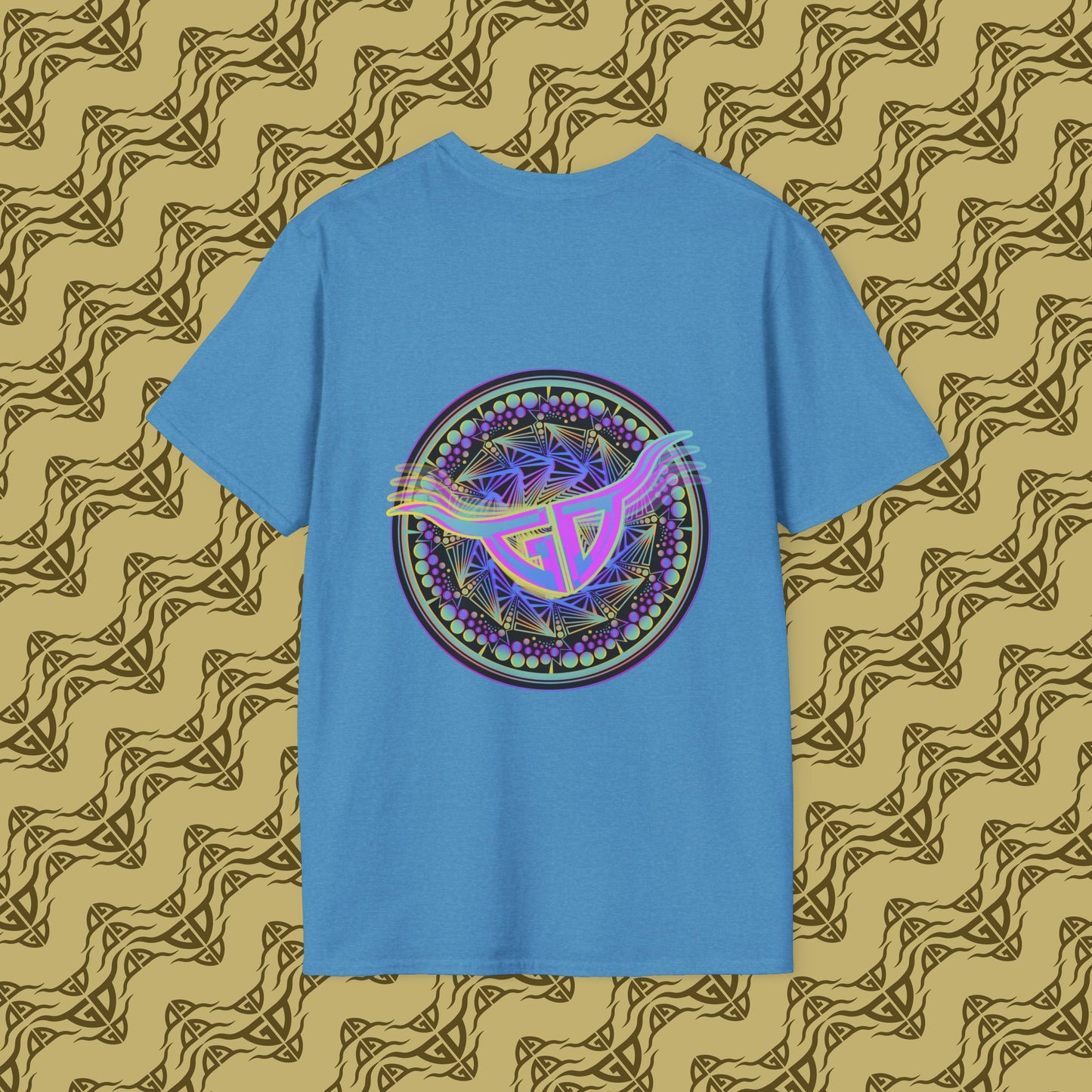 Trippy GD T-Shirt Back Design