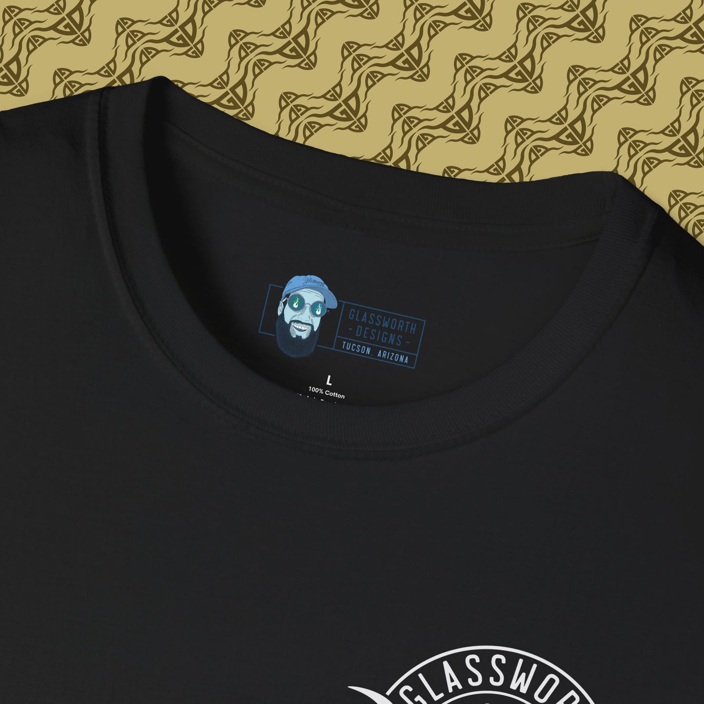 Trippy GD T-Shirt Back Design