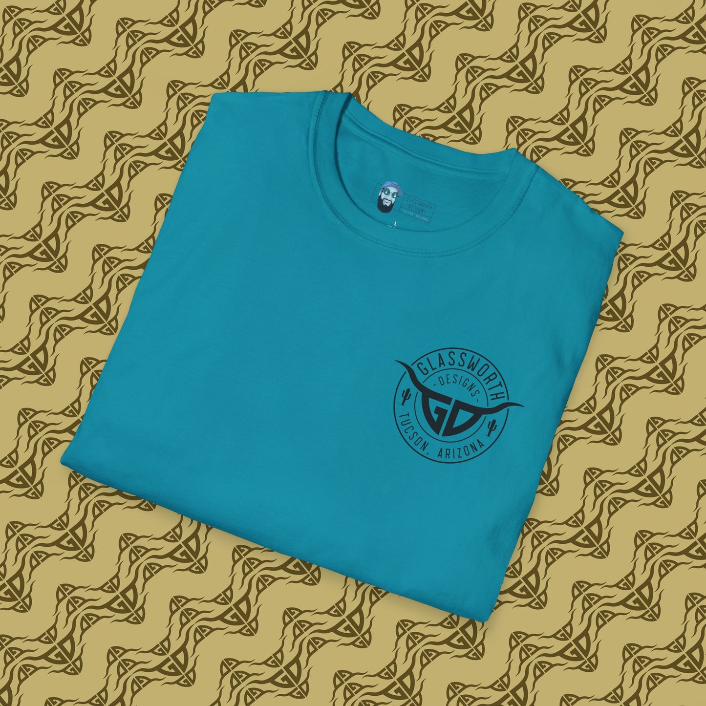 Trippy GD T-Shirt Back Design