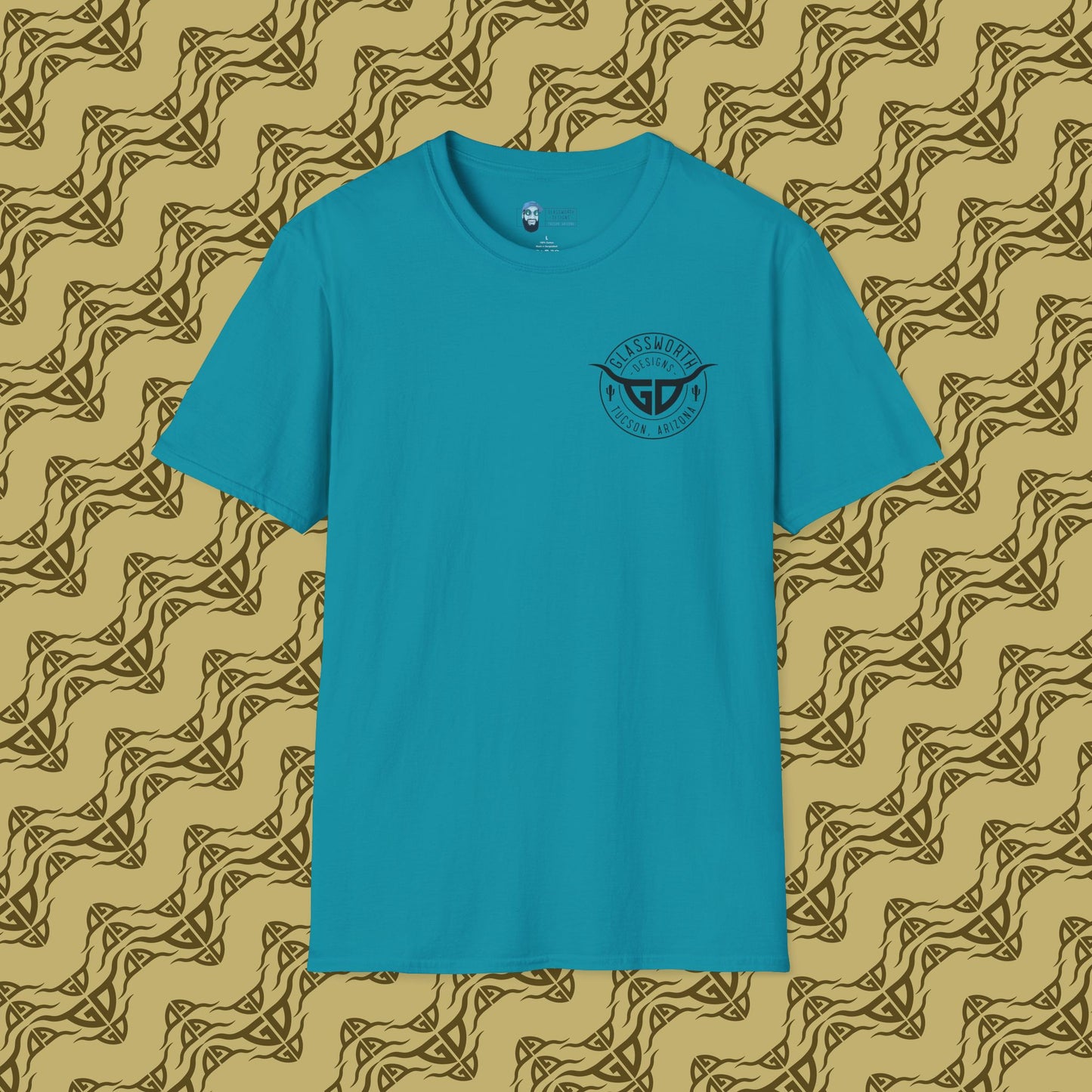 Trippy GD T-Shirt Back Design