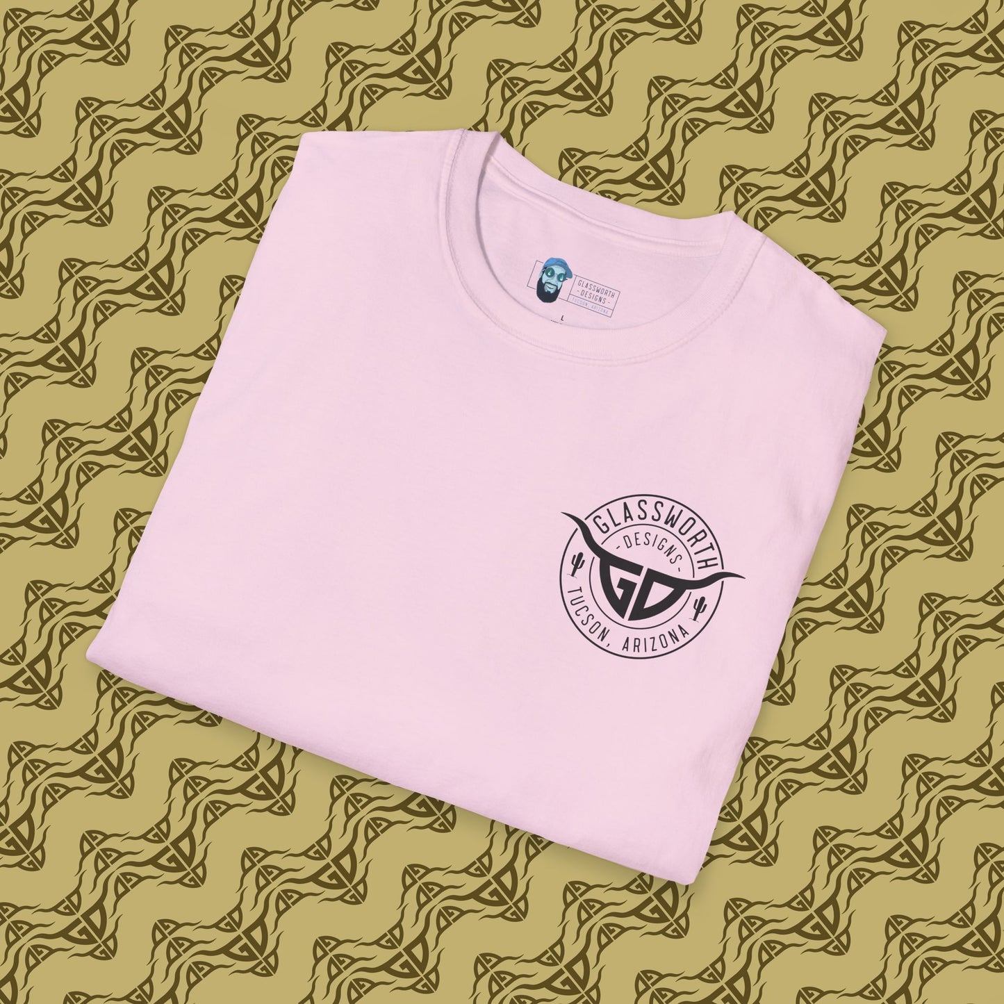 Trippy GD T-Shirt Back Design