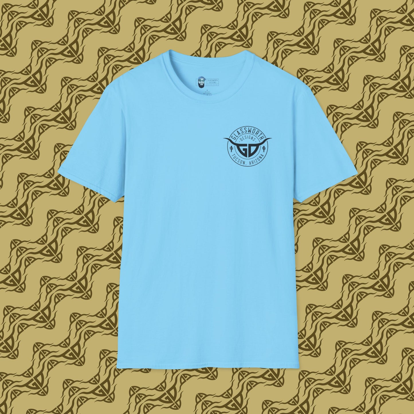 Trippy GD T-Shirt Back Design