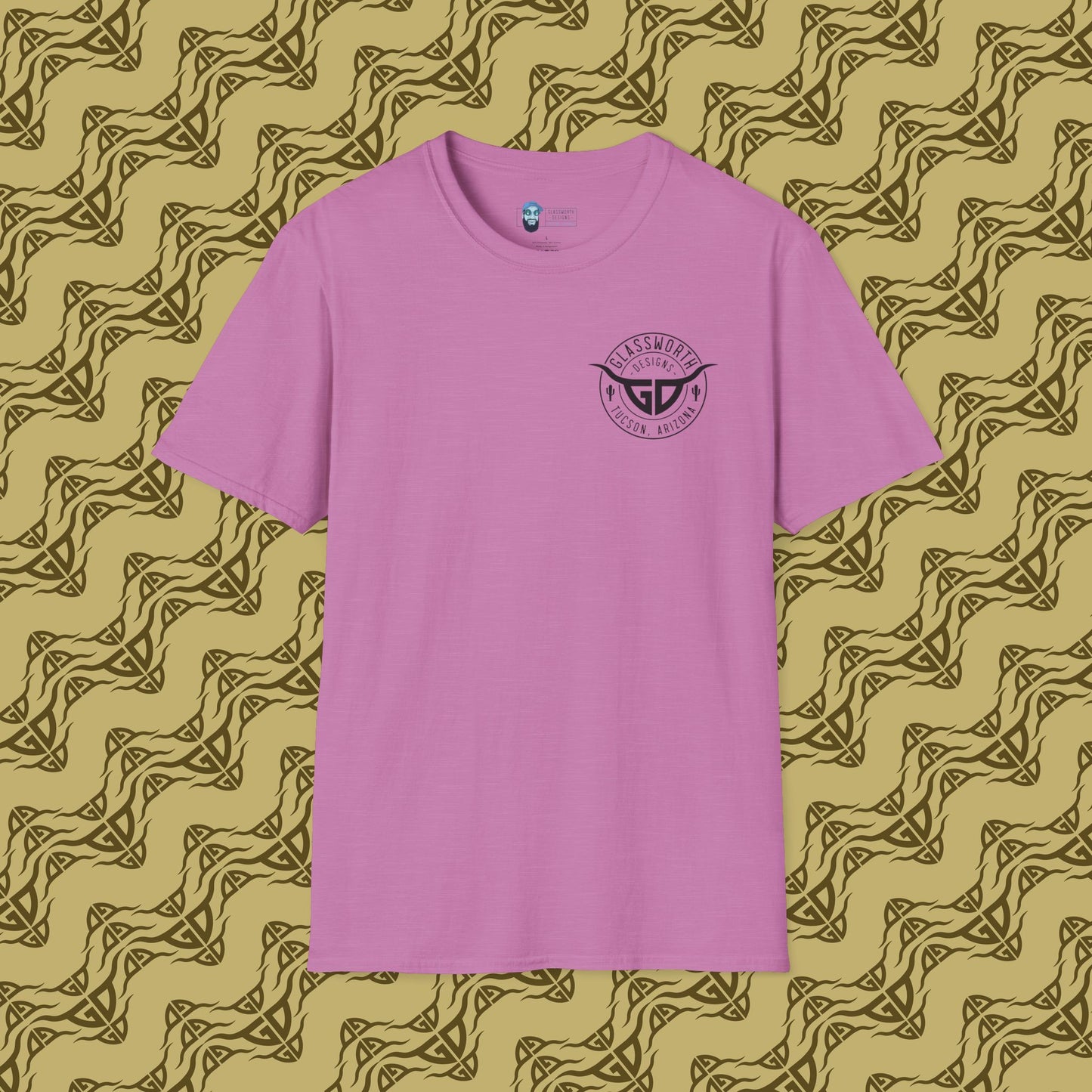 Trippy GD T-Shirt Back Design