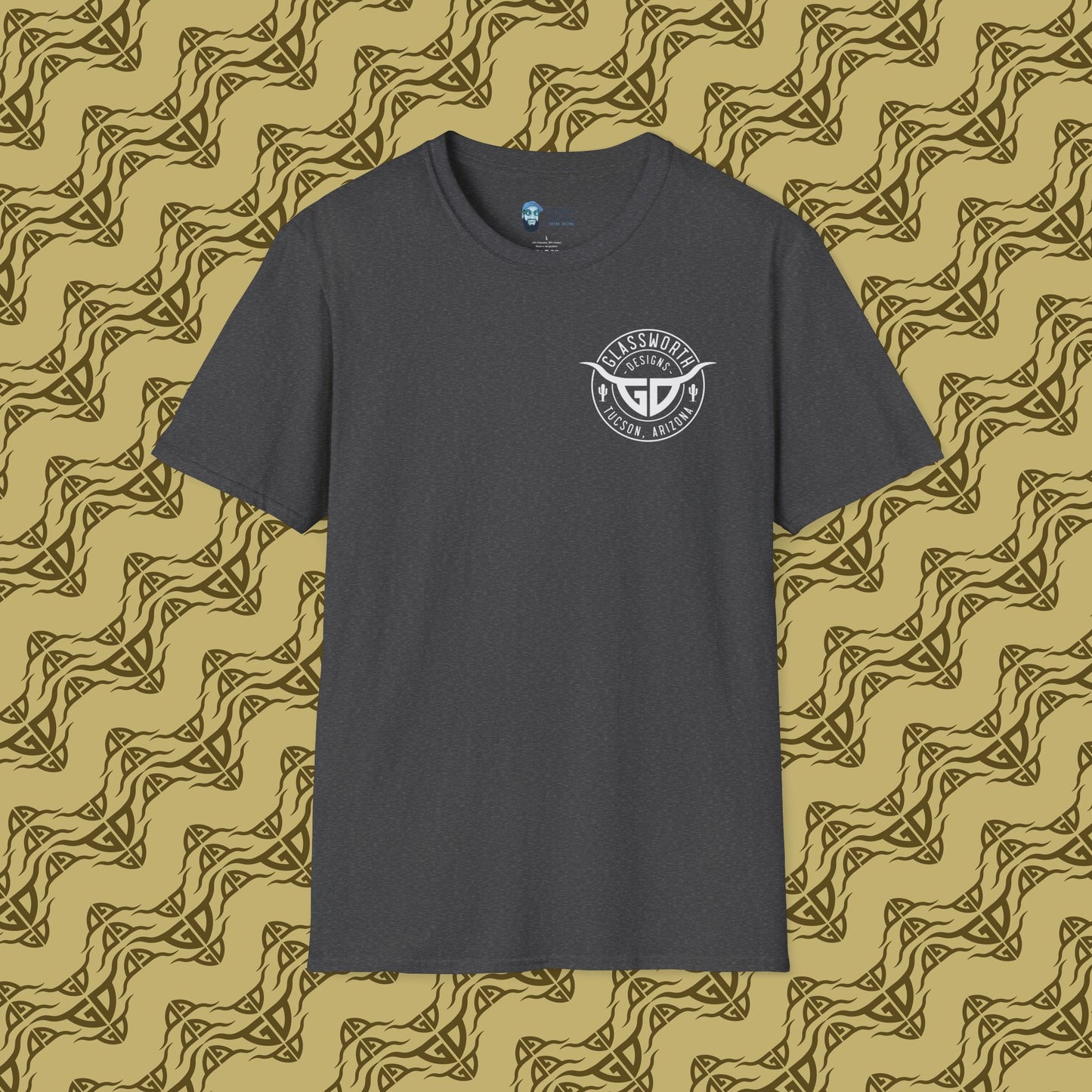 Trippy GD T-Shirt Back Design