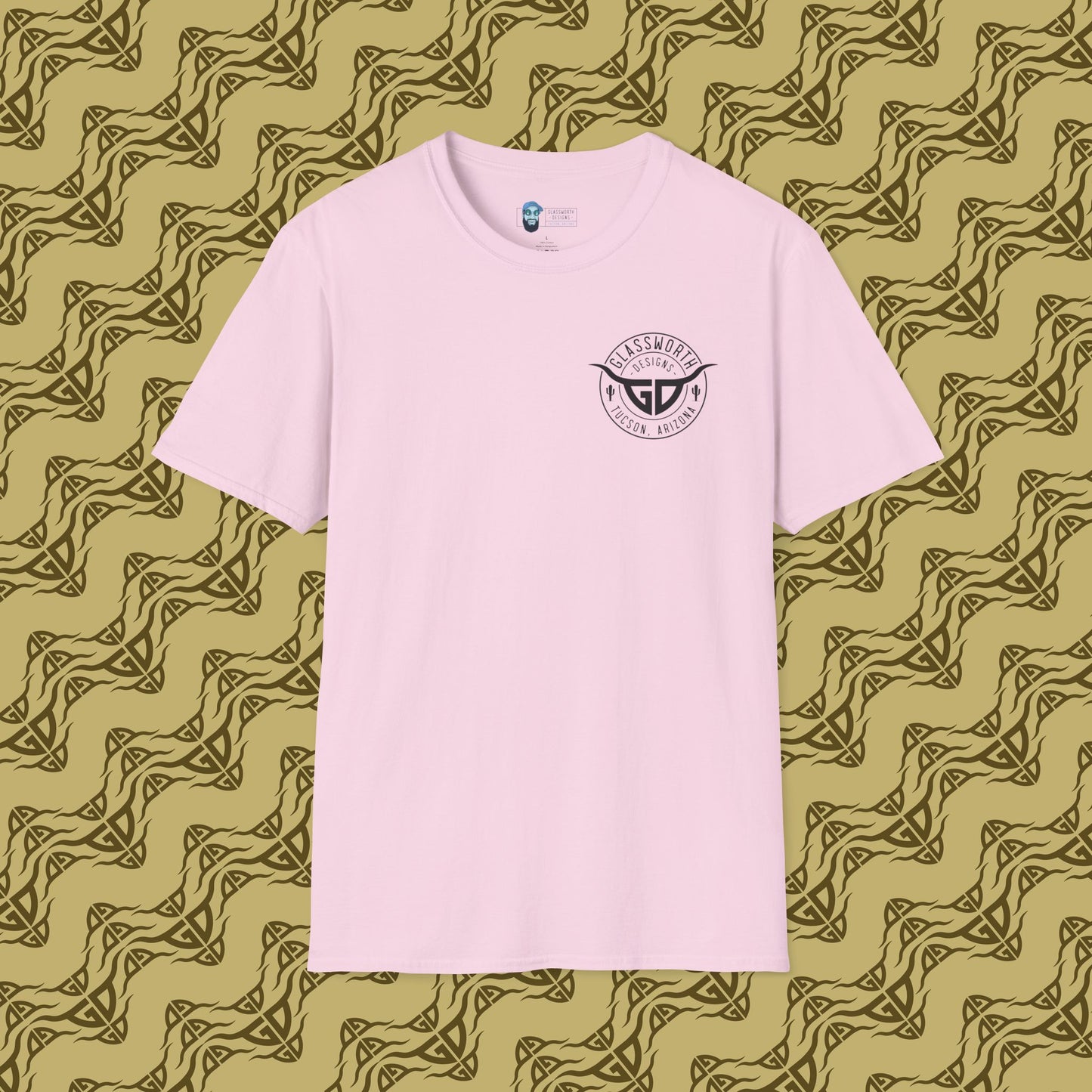 Trippy GD T-Shirt Back Design