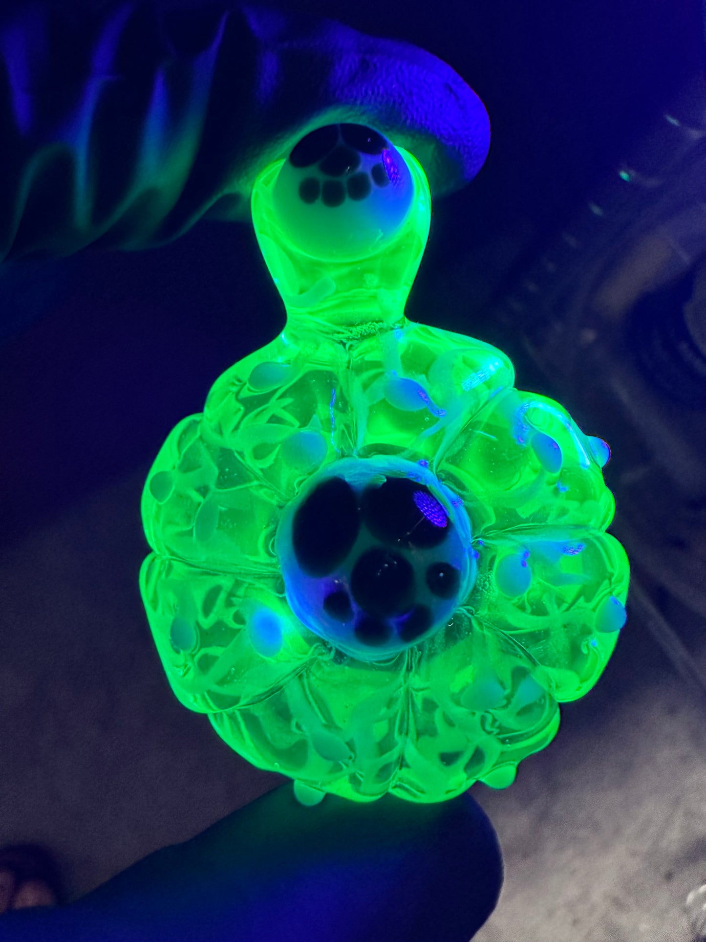 Peyote Pendant - @Squizit.glass collab