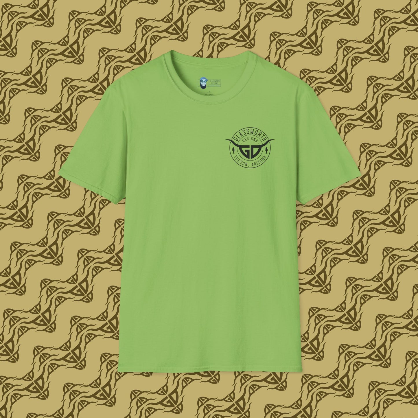 Trippy GD T-Shirt Back Design