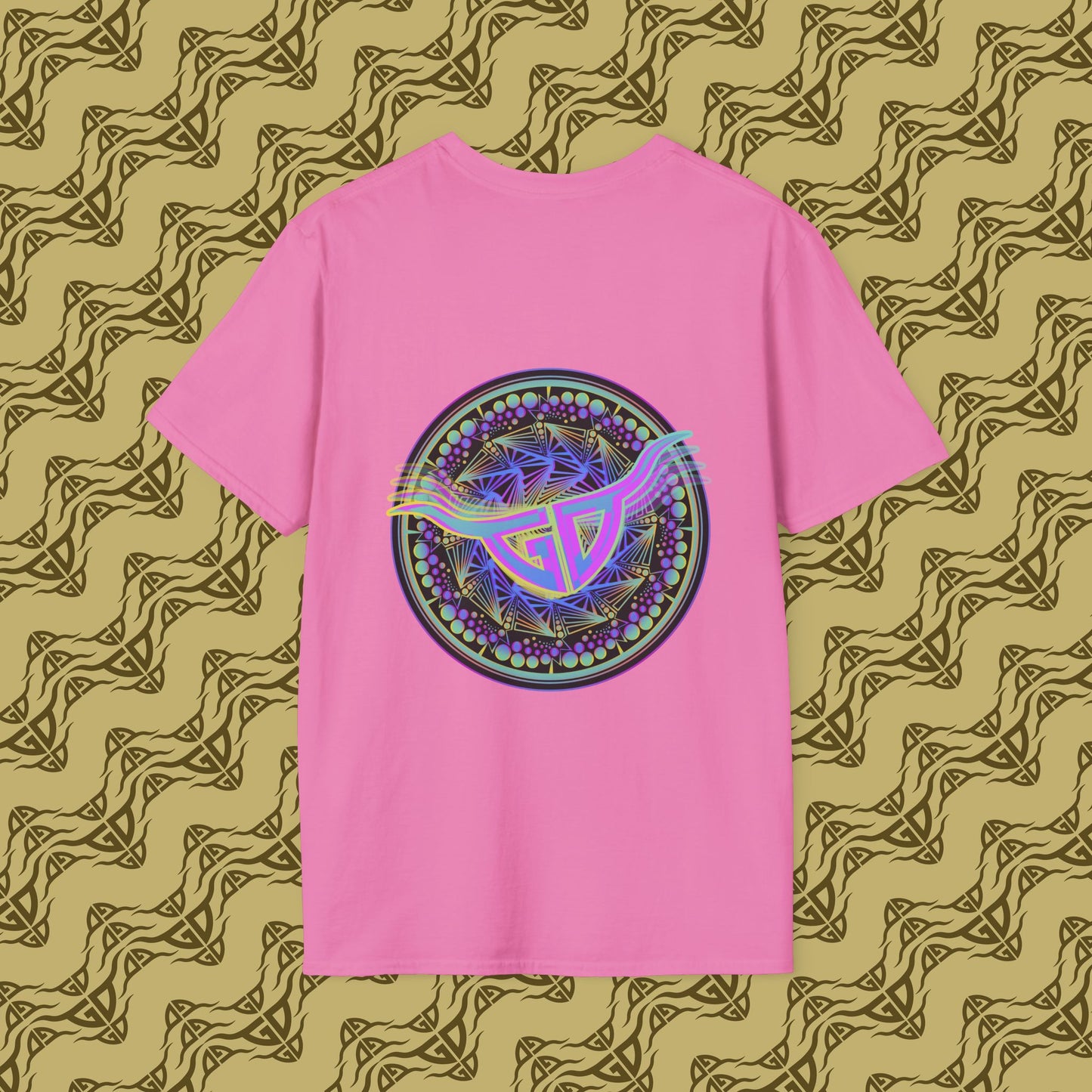 Trippy GD T-Shirt Back Design