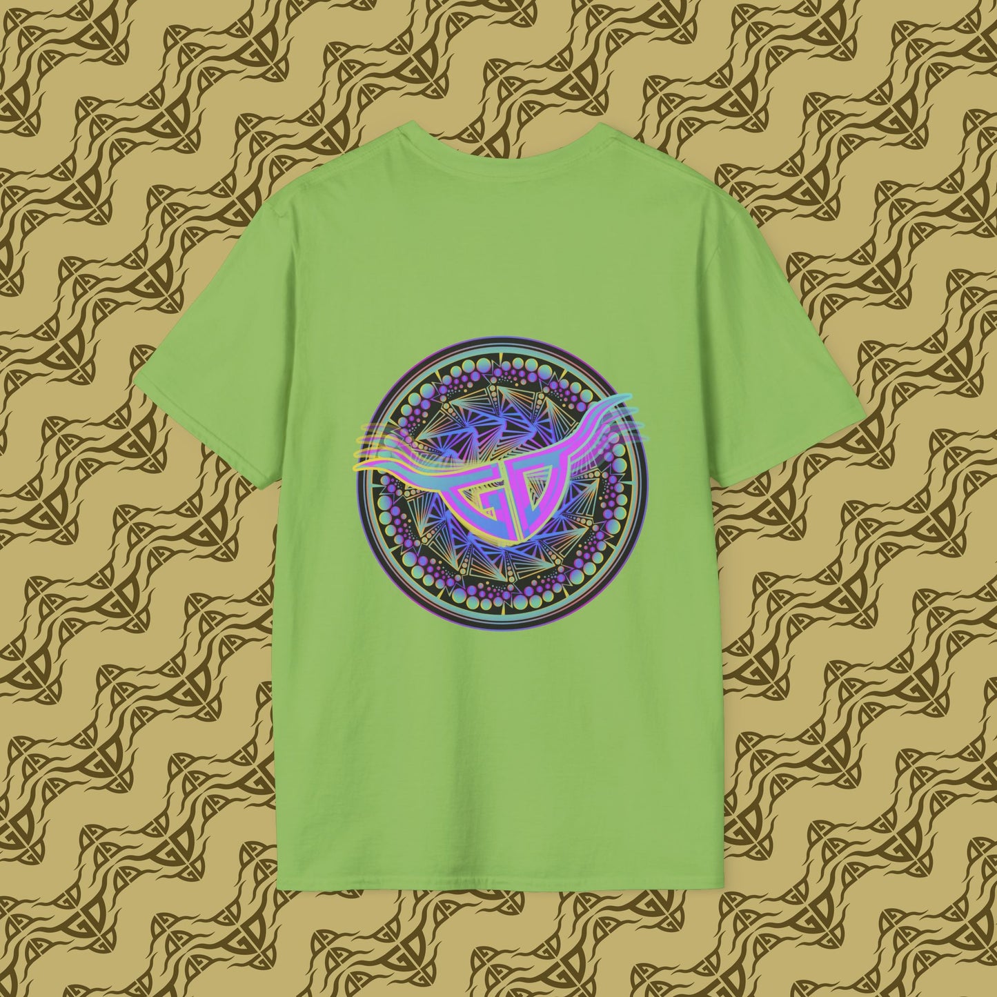 Trippy GD T-Shirt Back Design