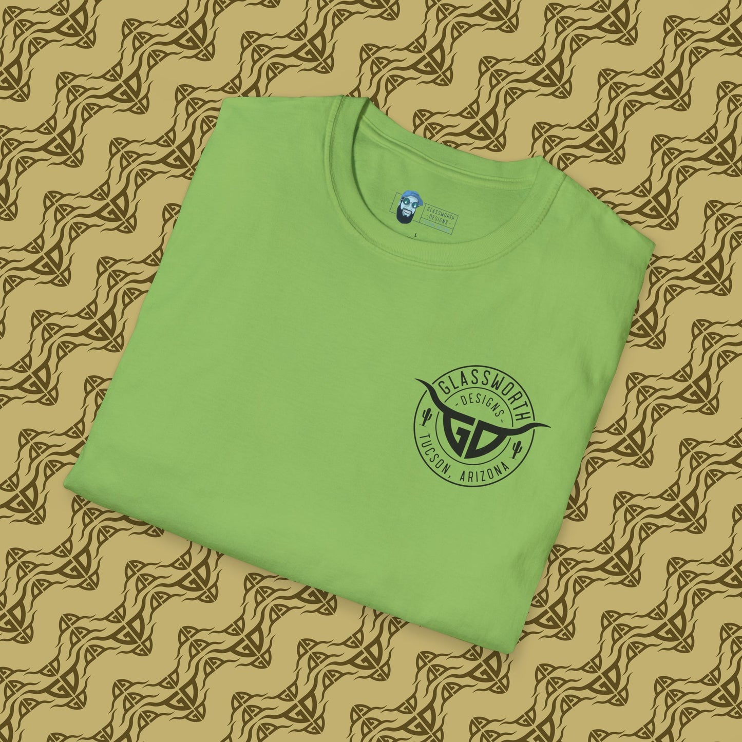 Trippy GD T-Shirt Back Design