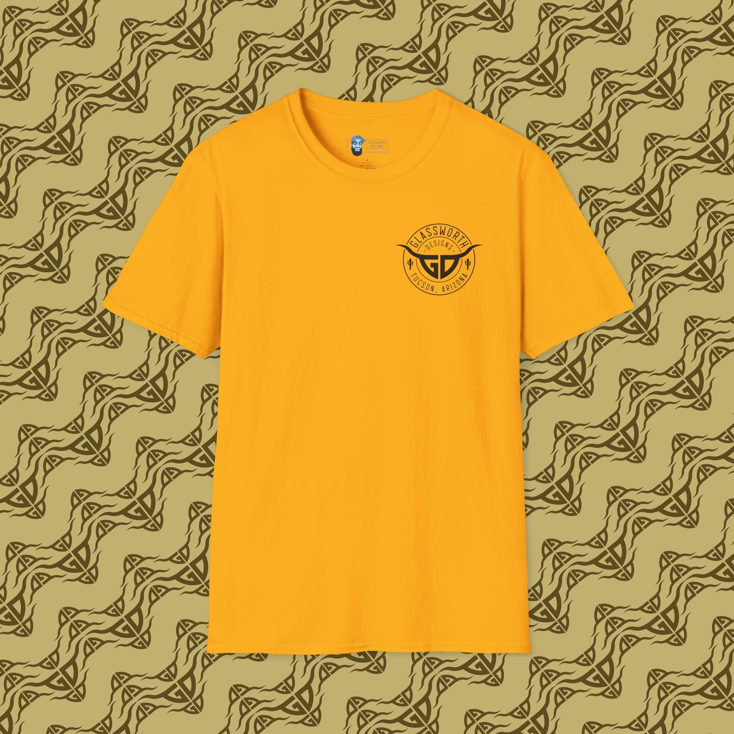 Trippy GD T-Shirt Back Design