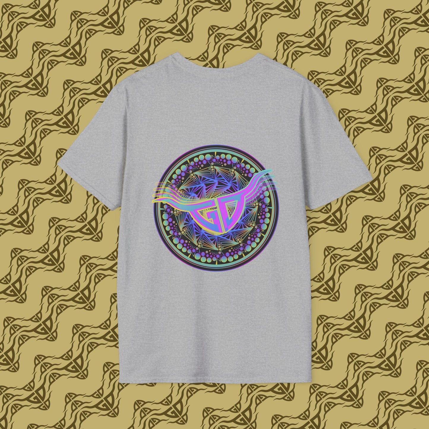 Trippy GD T-Shirt Back Design