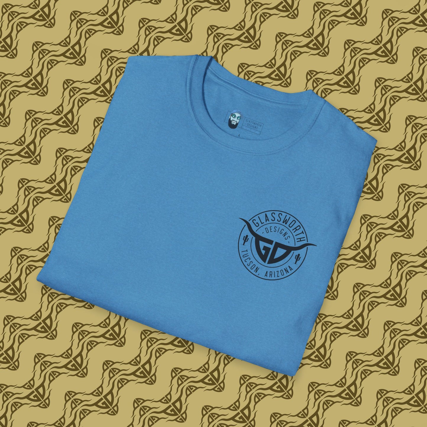 Trippy GD T-Shirt Back Design