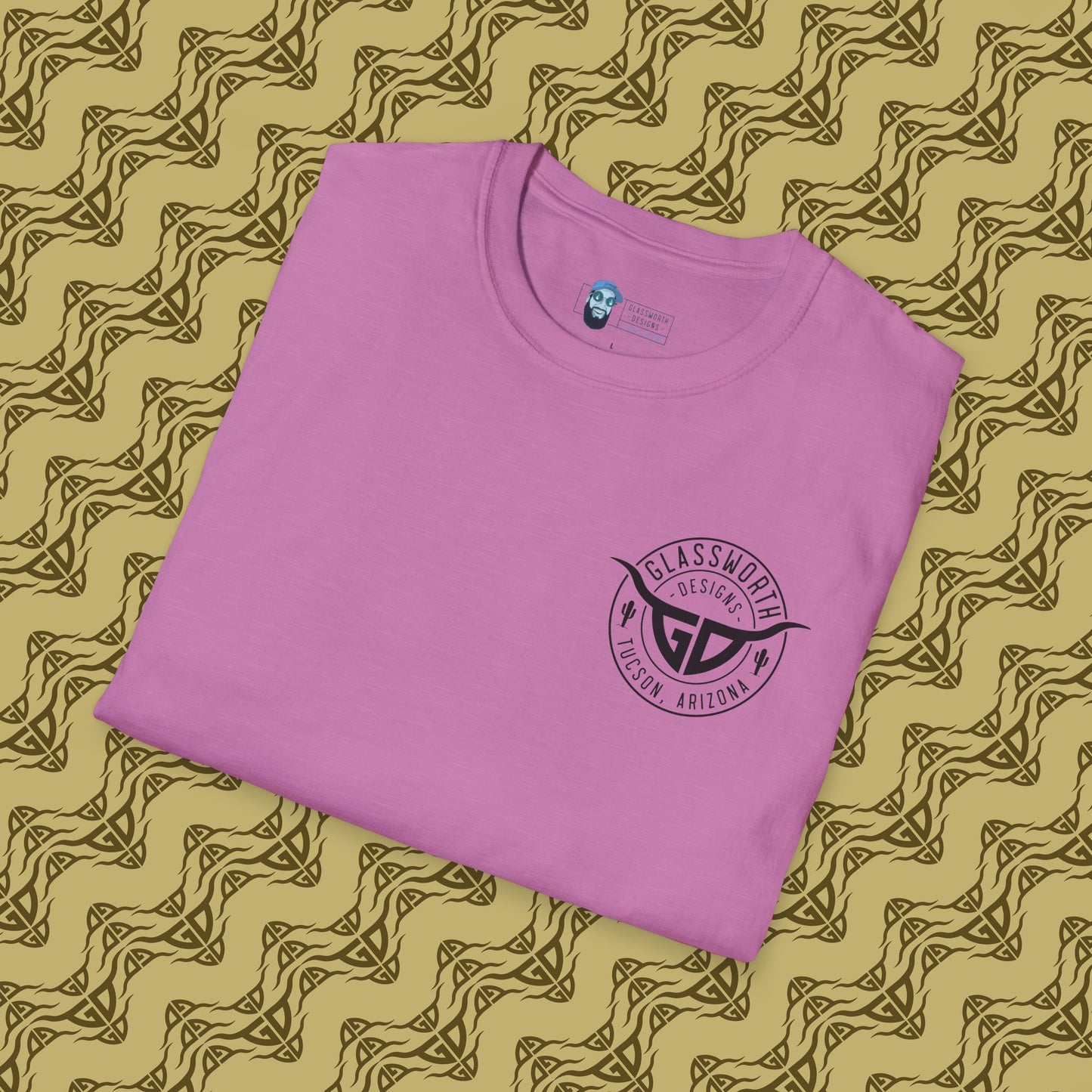 Trippy GD T-Shirt Back Design