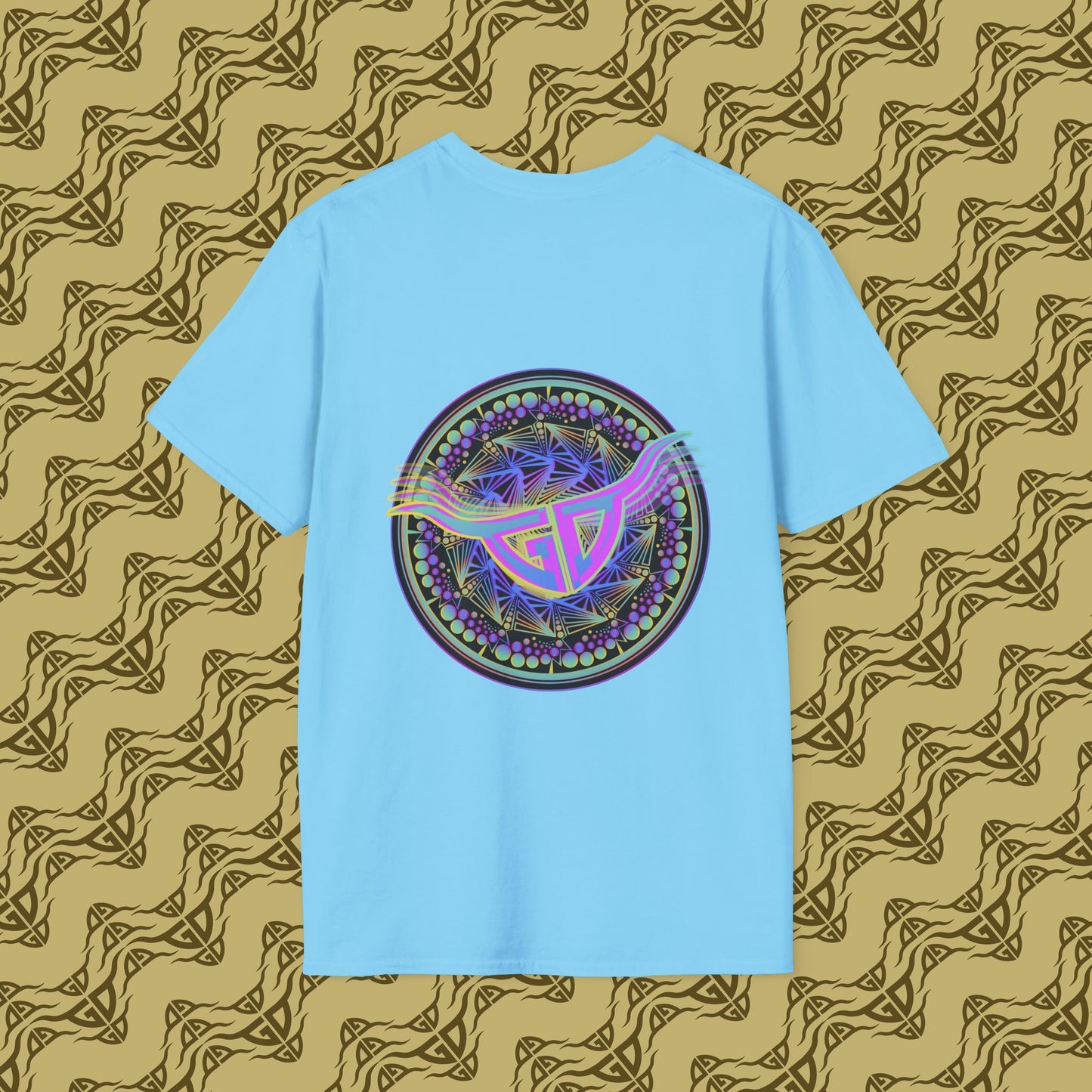 Trippy GD T-Shirt Back Design