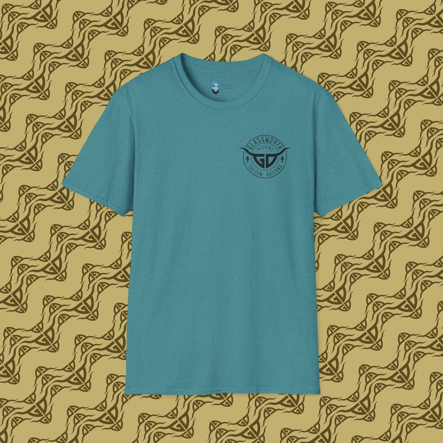 Trippy GD T-Shirt Back Design