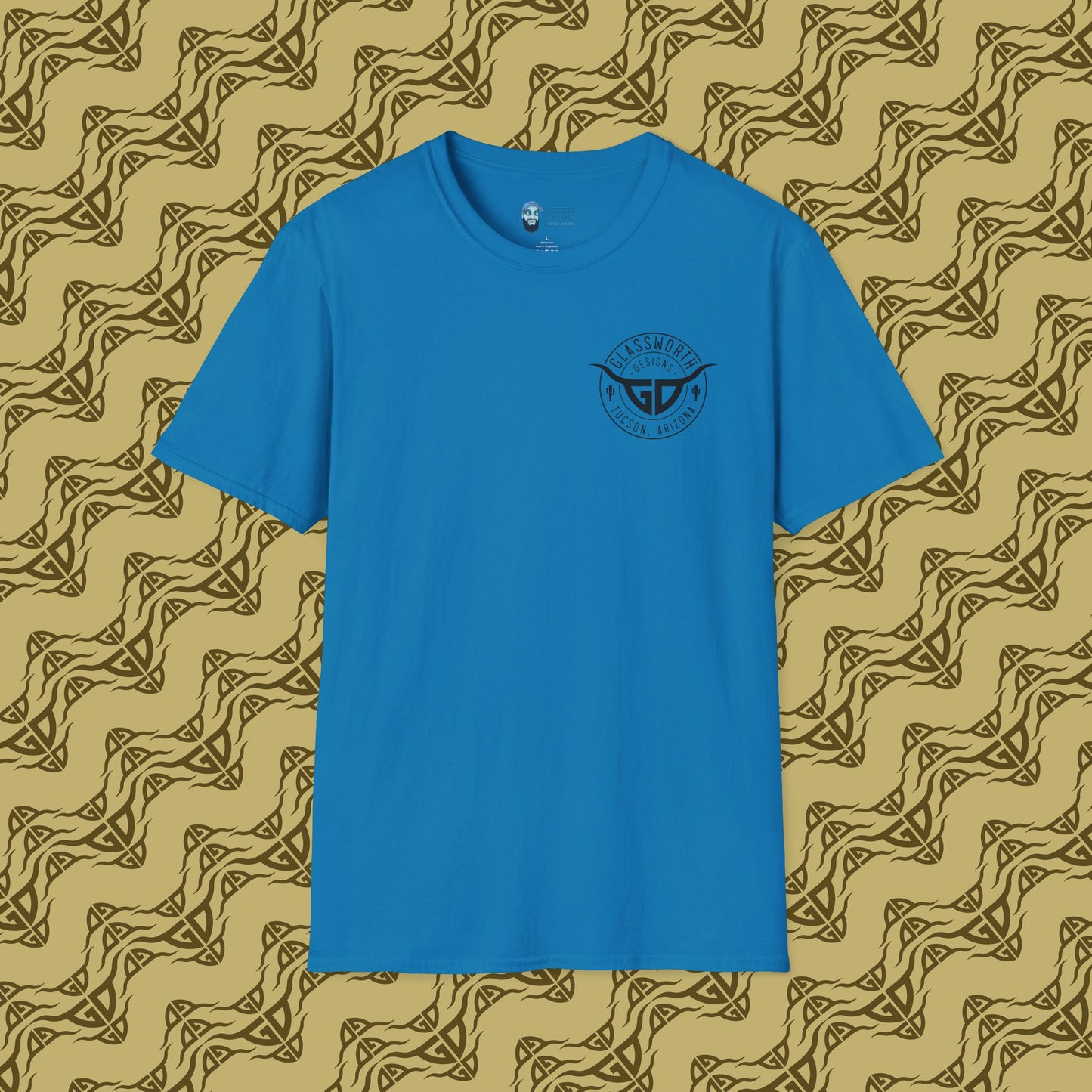 Trippy GD T-Shirt Back Design