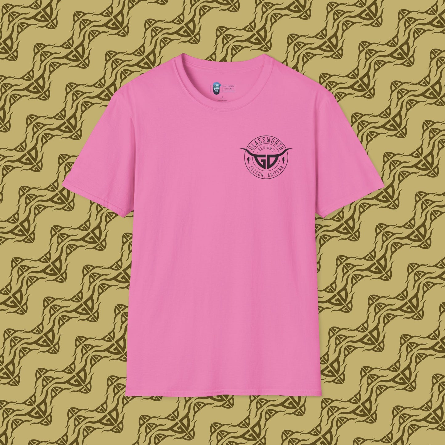 Trippy GD T-Shirt Back Design