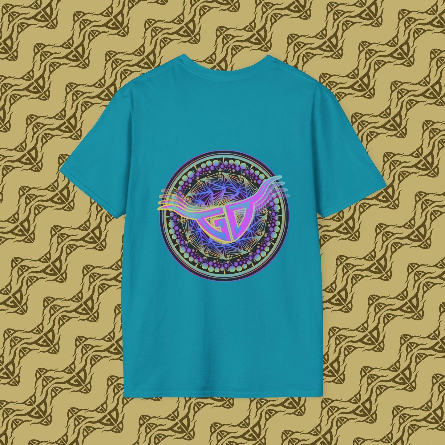 Trippy GD T-Shirt Back Design