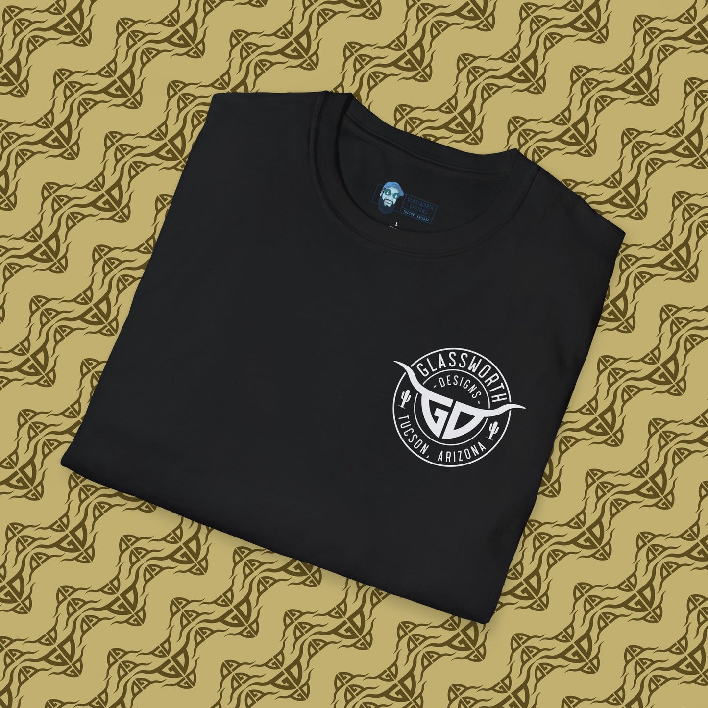 Trippy GD T-Shirt Back Design