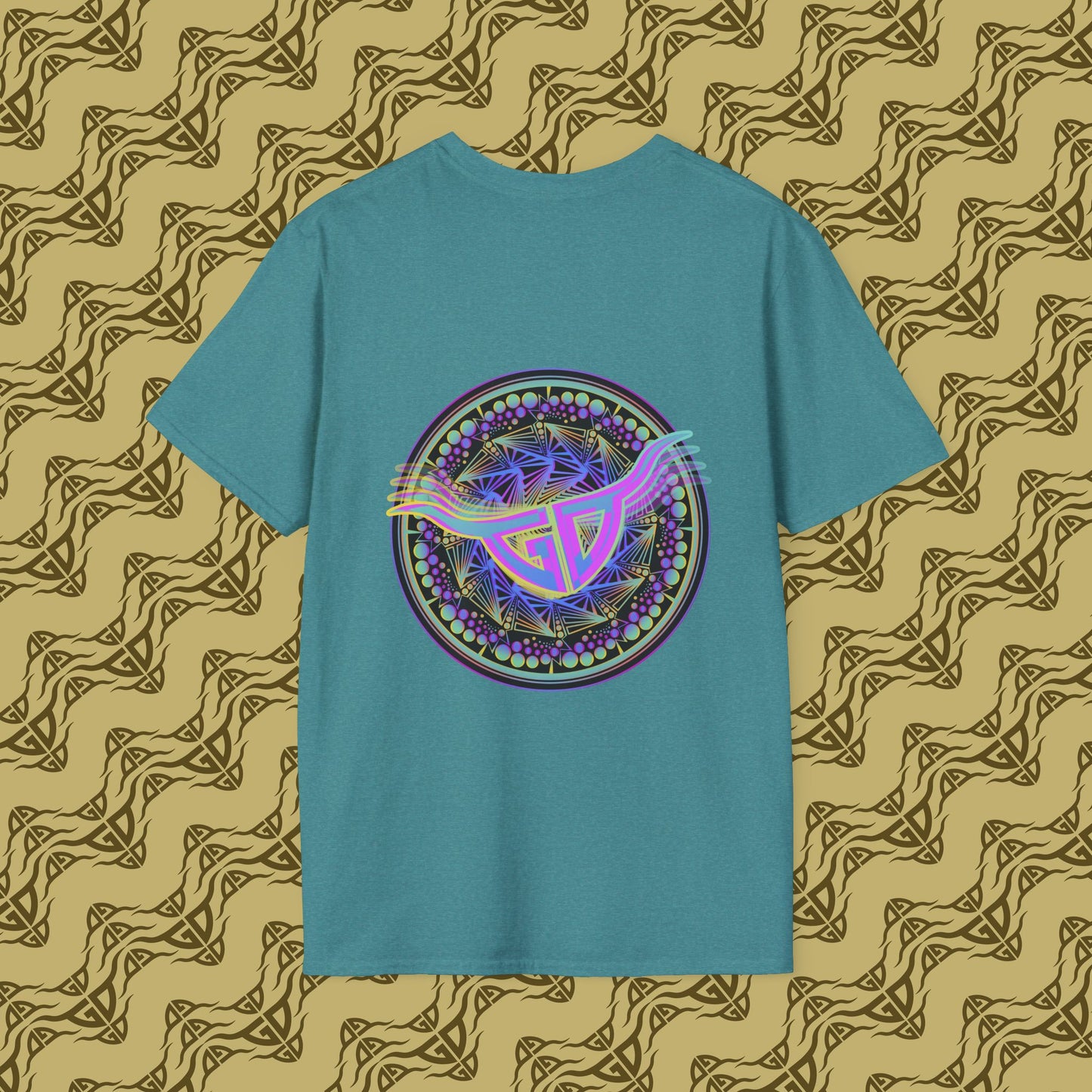 Trippy GD T-Shirt Back Design
