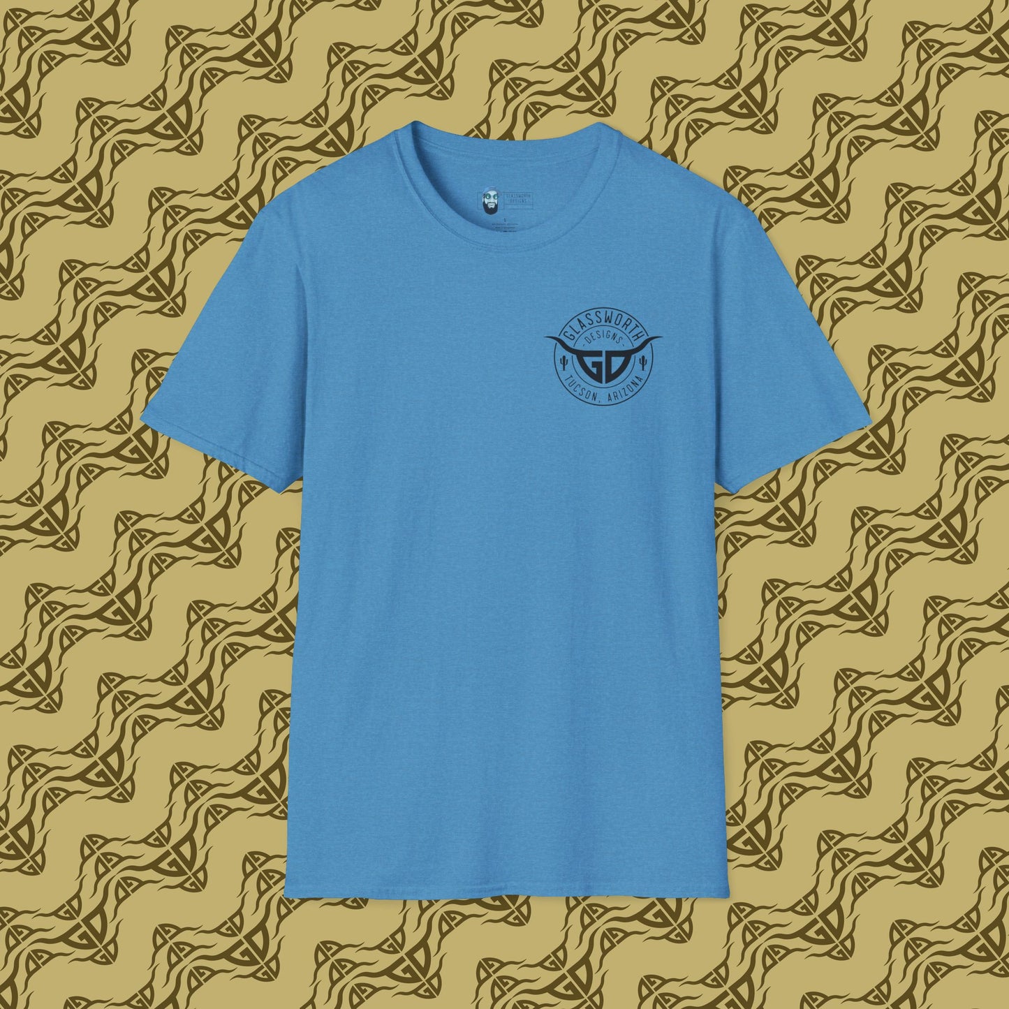 Trippy GD T-Shirt Back Design