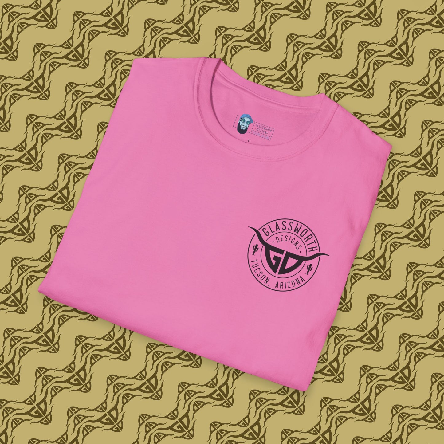 Trippy GD T-Shirt Back Design