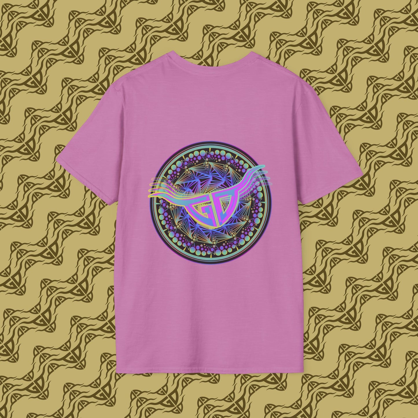 Trippy GD T-Shirt Back Design