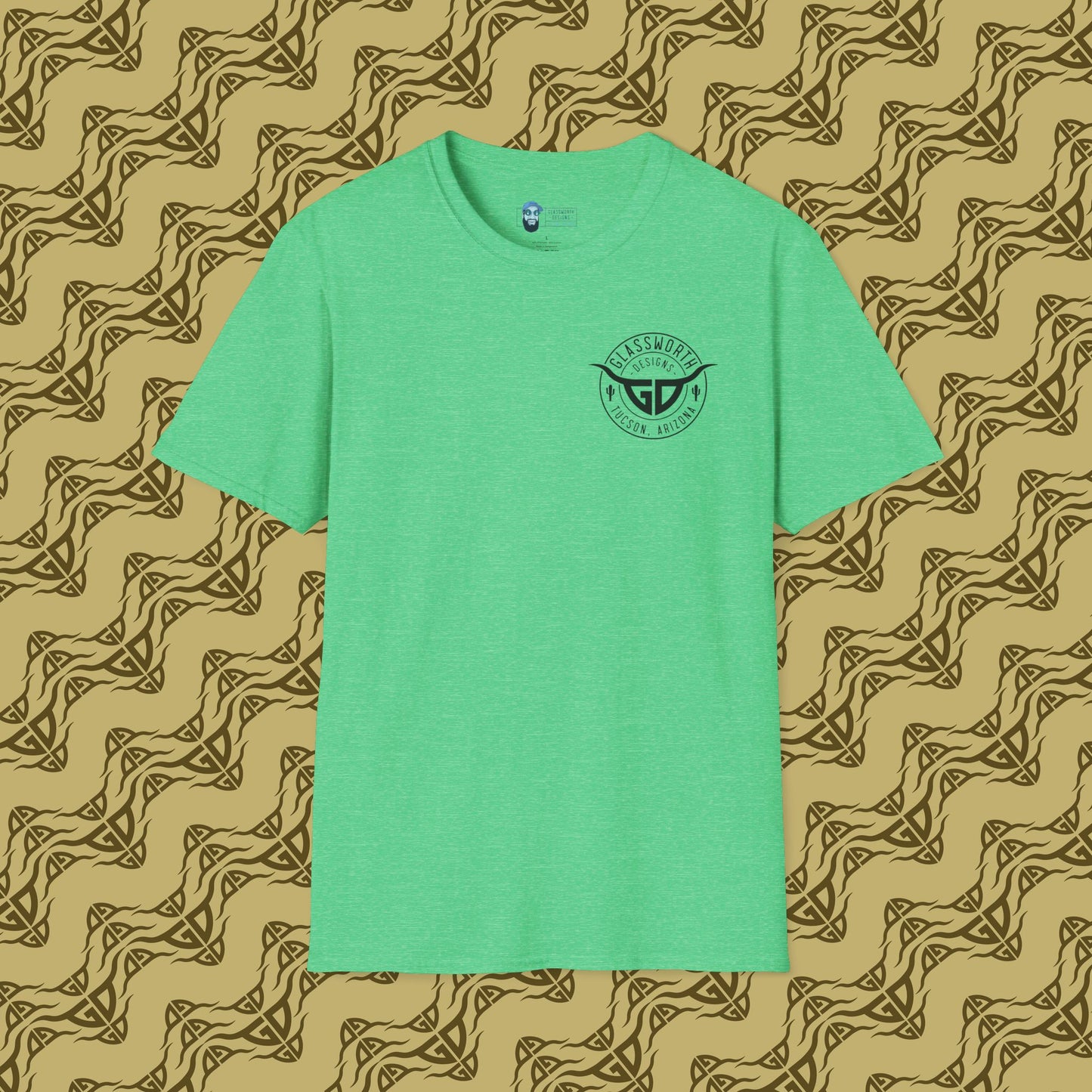 Trippy GD T-Shirt Back Design
