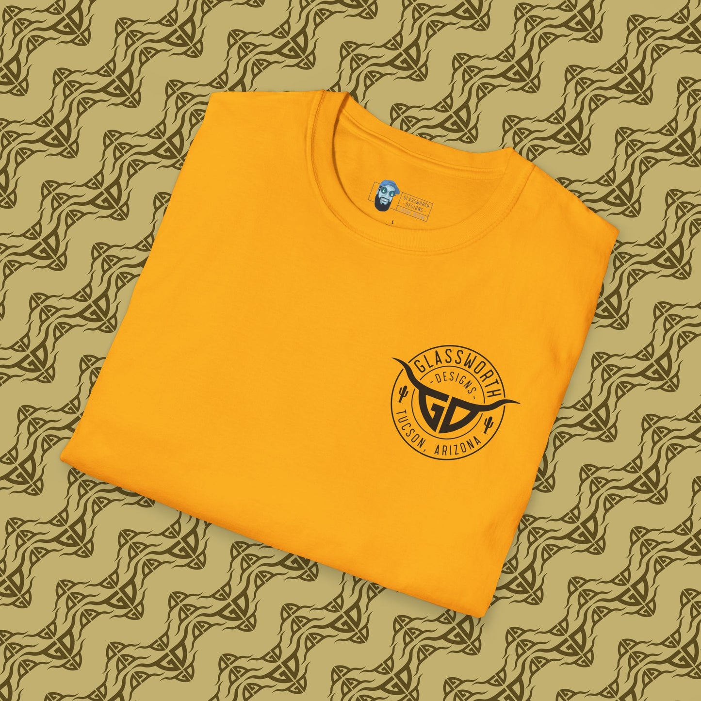 Trippy GD T-Shirt Back Design