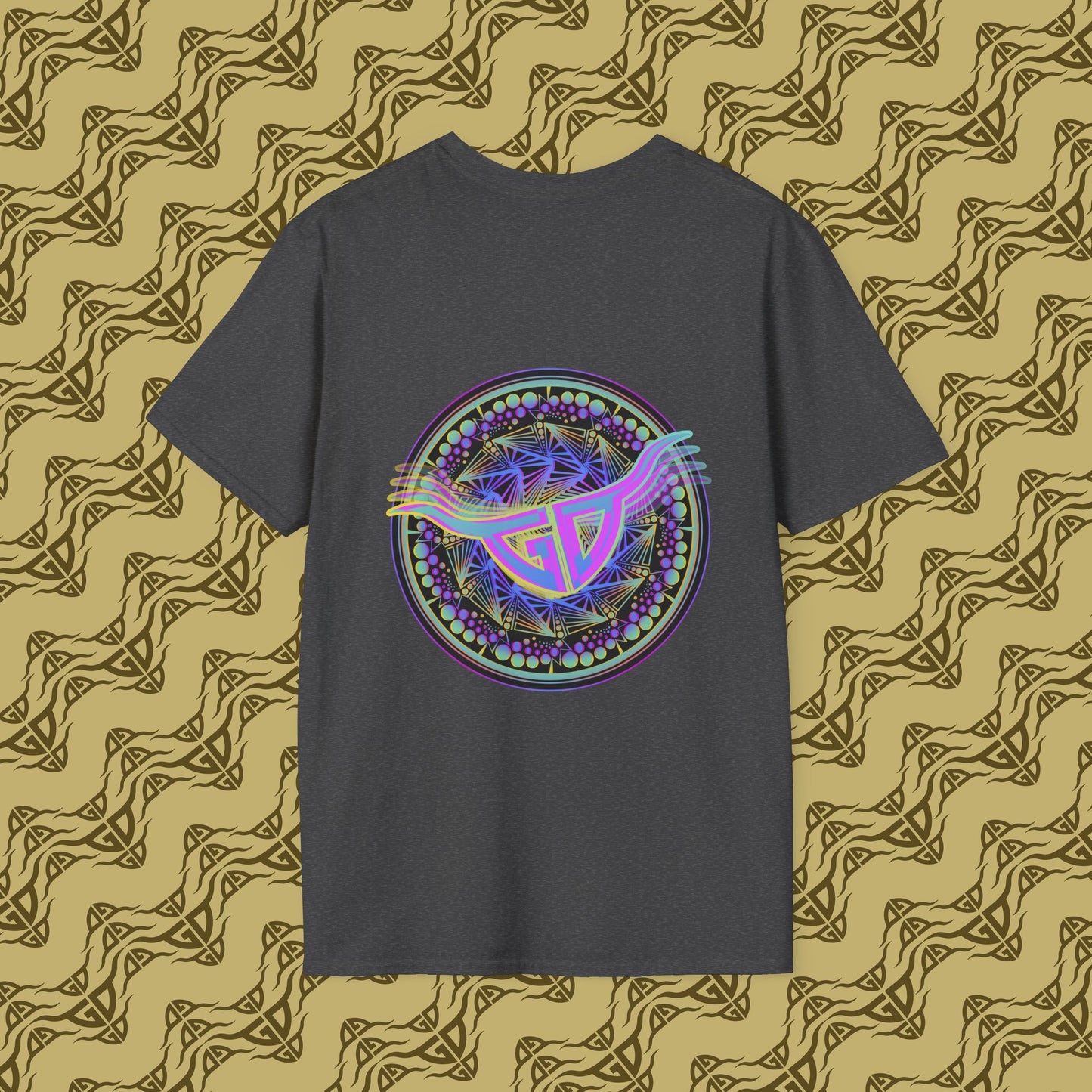 Trippy GD T-Shirt Back Design