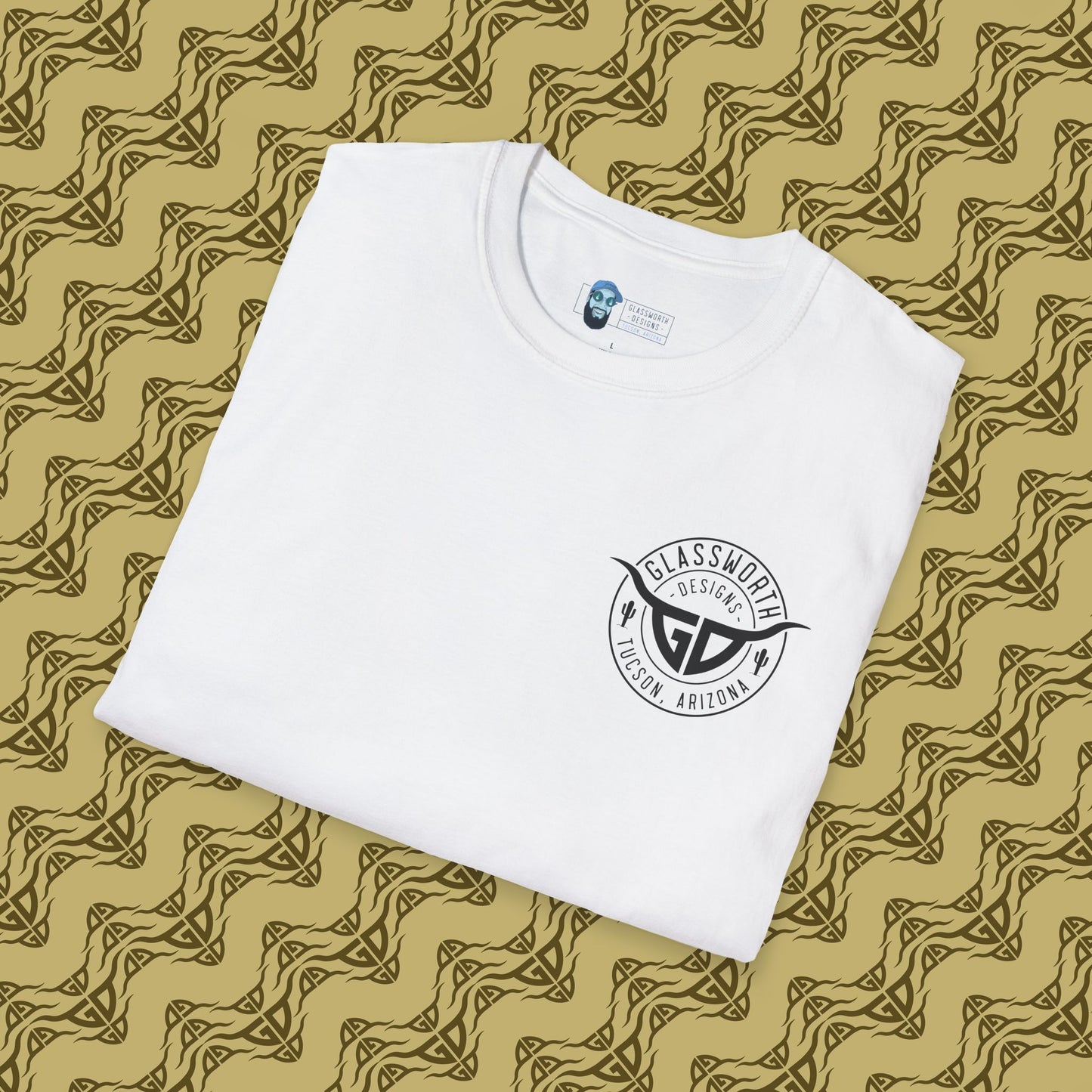 Trippy GD T-Shirt Back Design