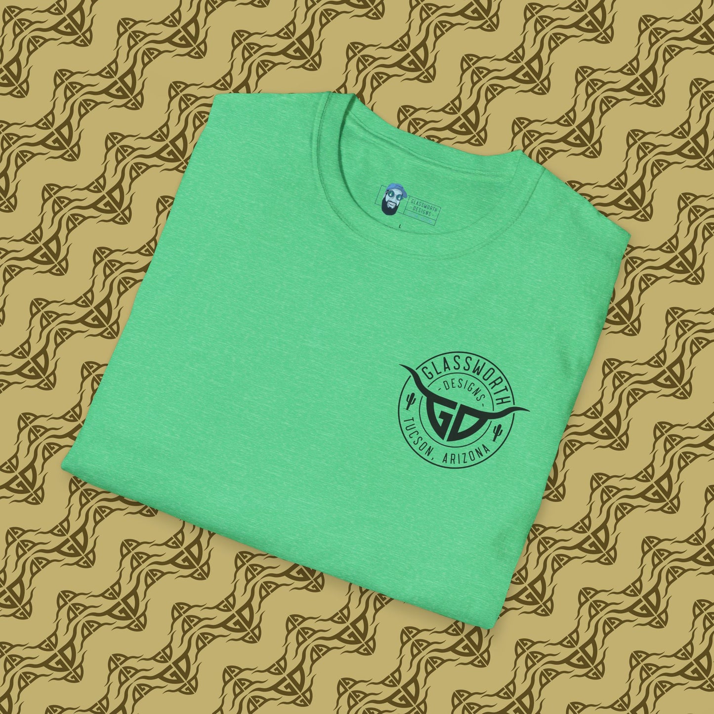 Trippy GD T-Shirt Back Design