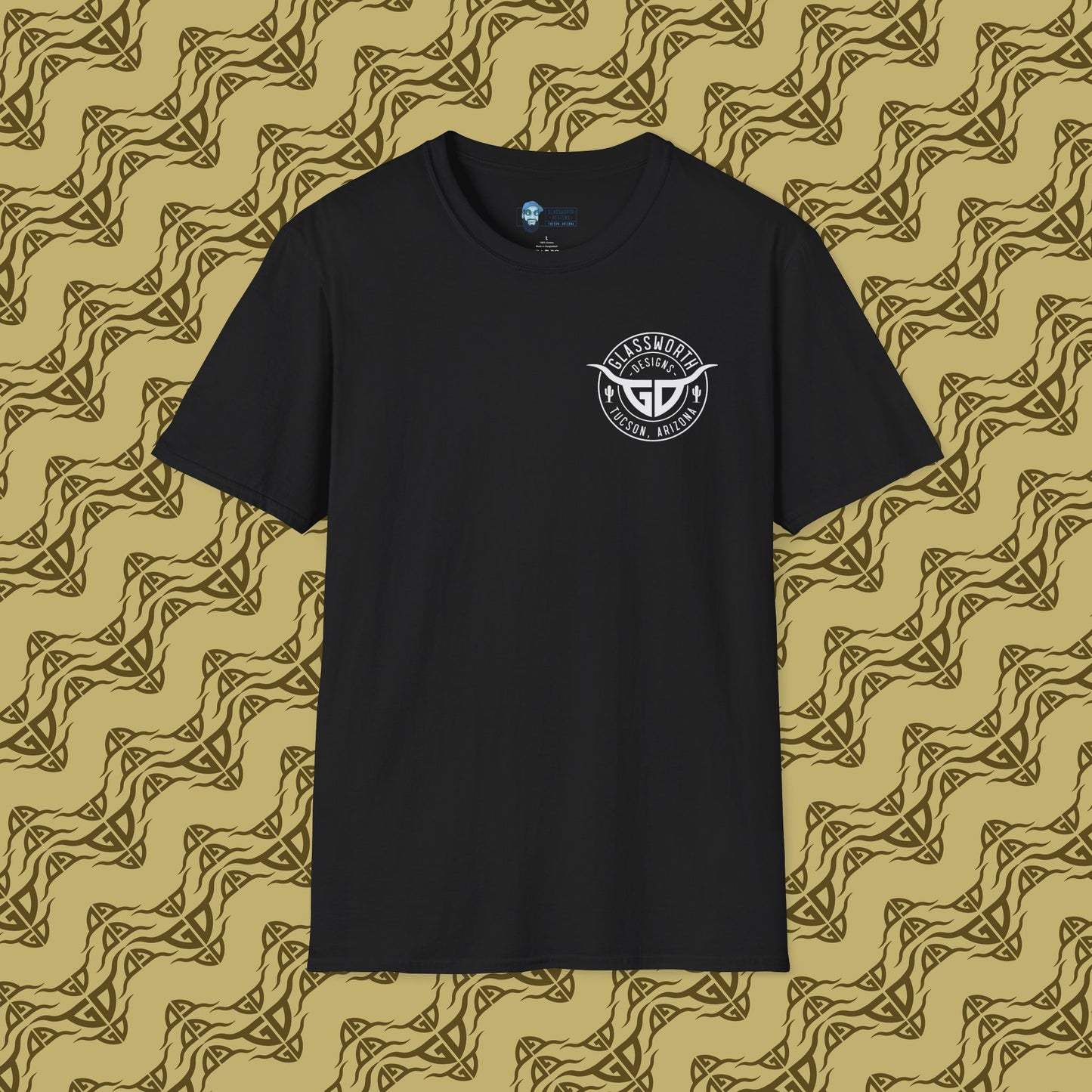 Trippy GD T-Shirt Back Design