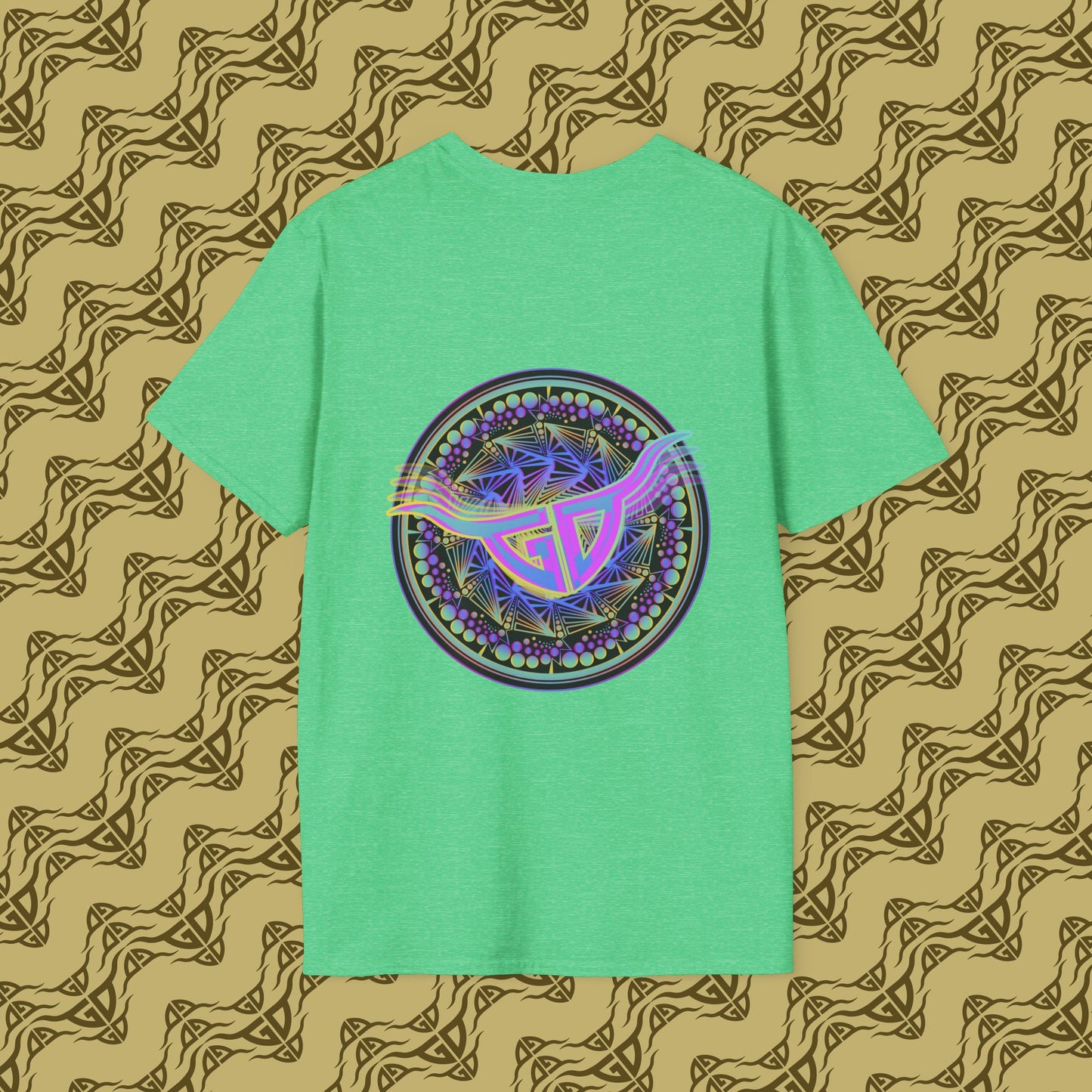Trippy GD T-Shirt Back Design