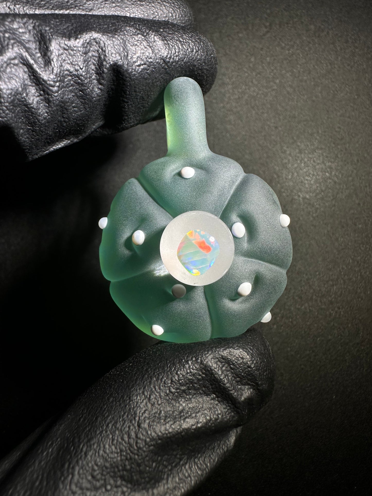 Small 5 Rib Peyote Pendant