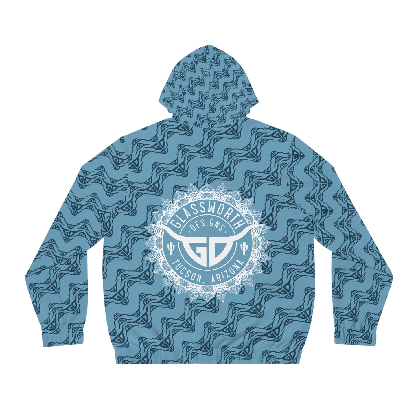 Full-Zip Hoodie — Glassworth Mandala