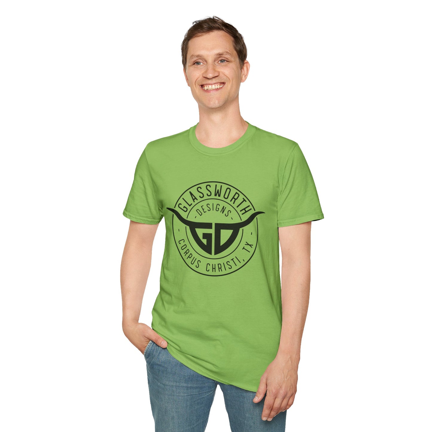 Glassworth Front Unisex Softstyle T-Shirt