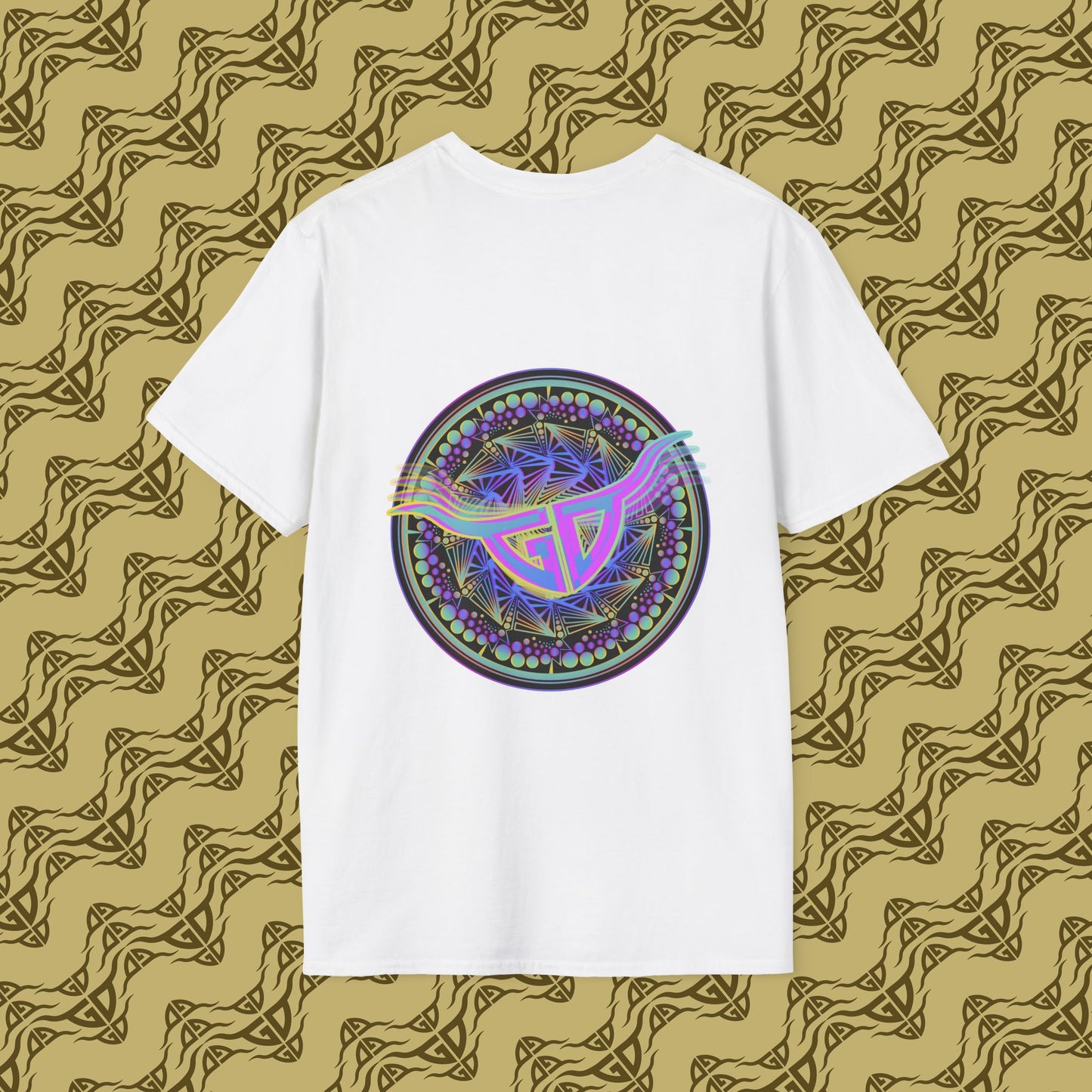 Trippy GD T-Shirt Back Design