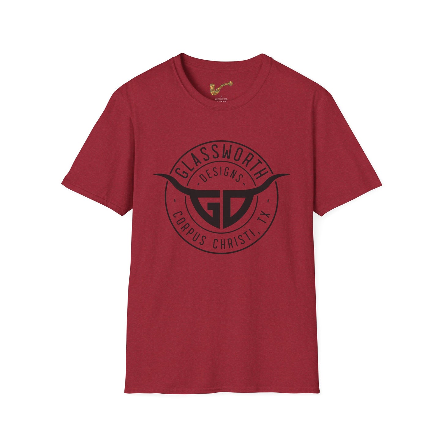 Glassworth Front Unisex Softstyle T-Shirt