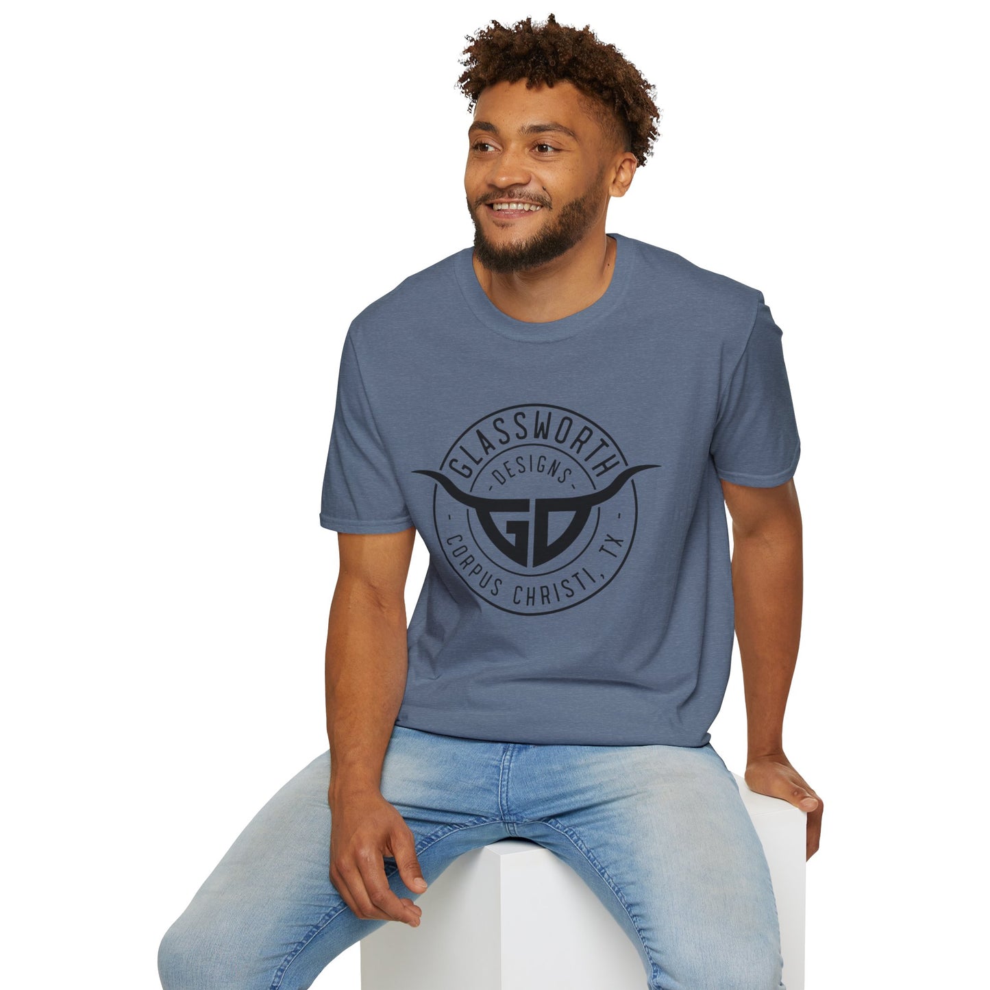 Glassworth Front Unisex Softstyle T-Shirt