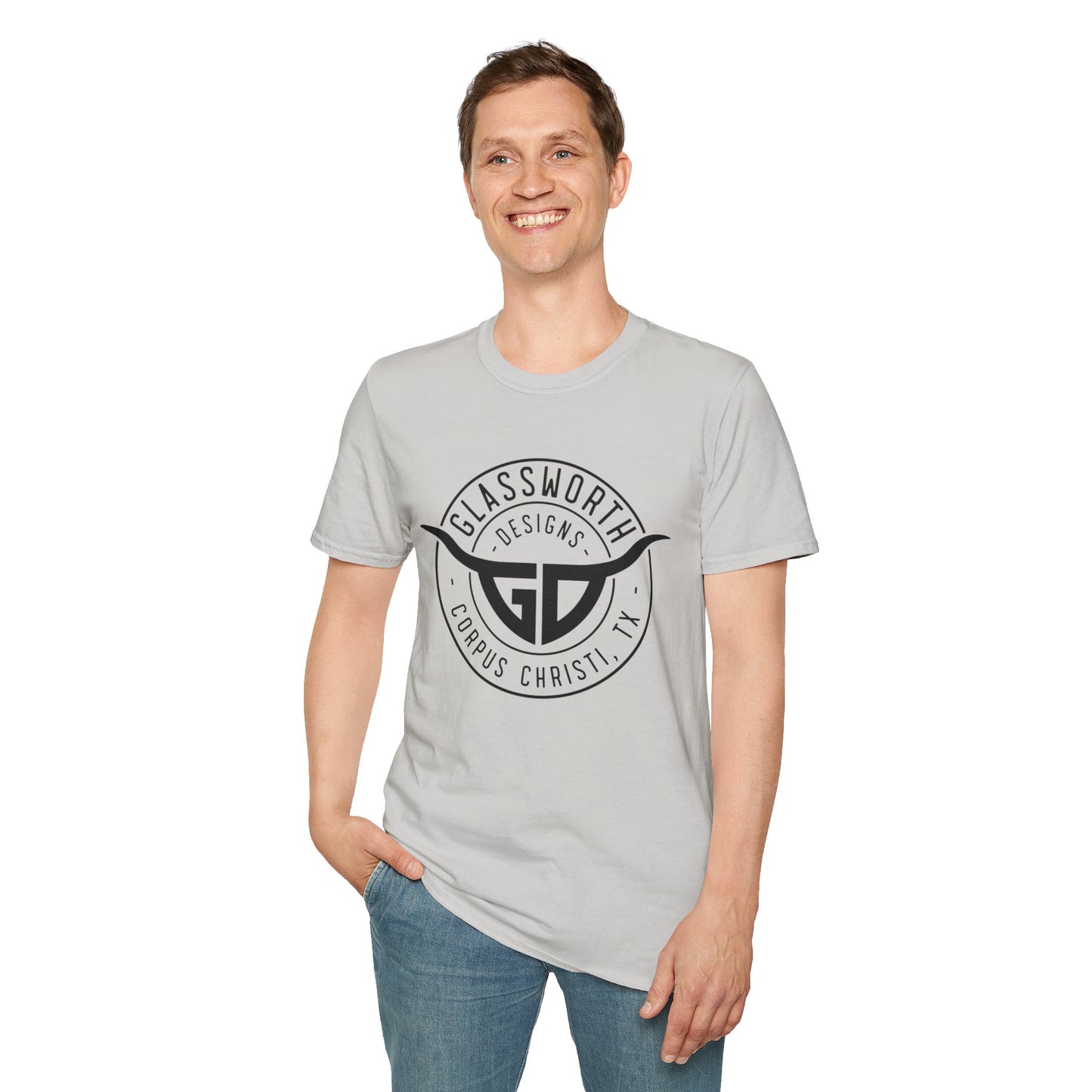 Glassworth Front Unisex Softstyle T-Shirt