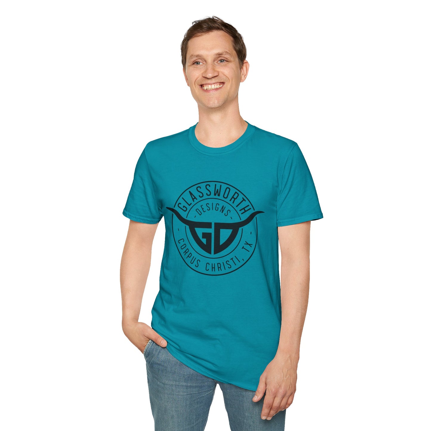 Glassworth Front Unisex Softstyle T-Shirt