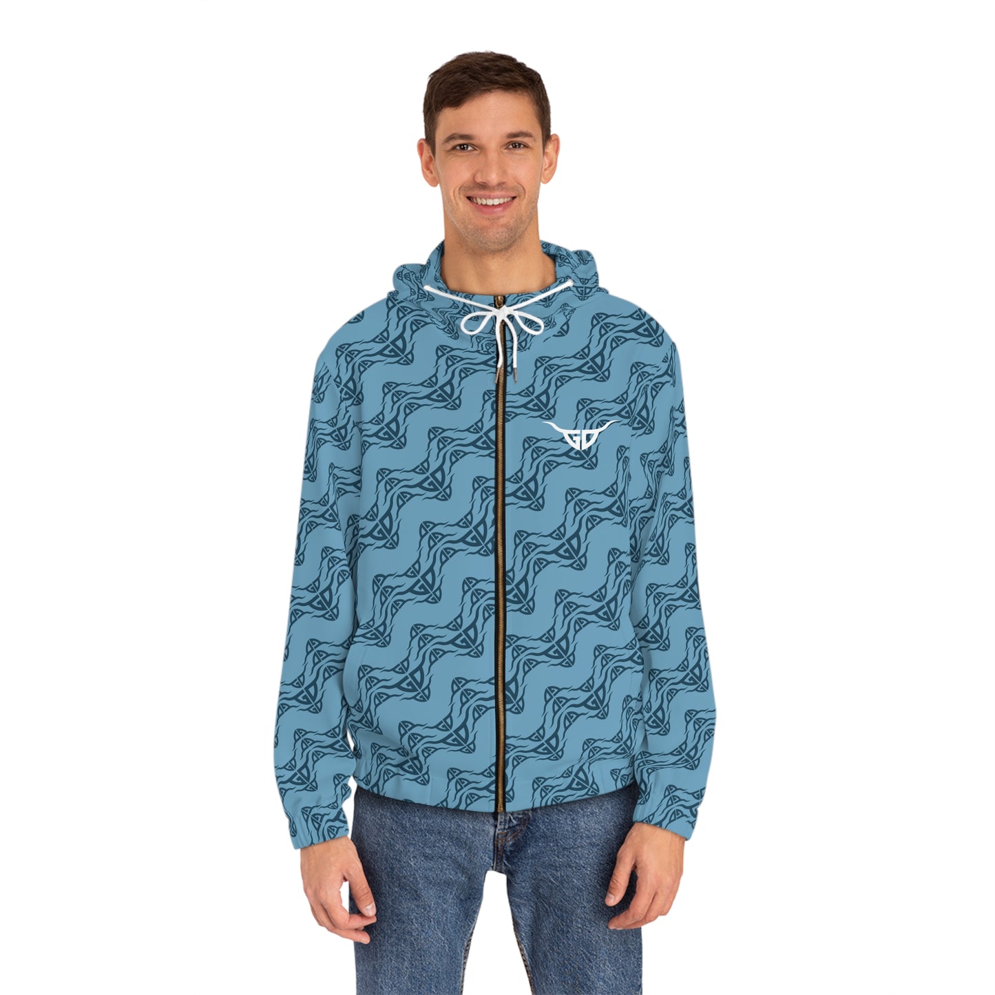 Full-Zip Hoodie — Glassworth Mandala