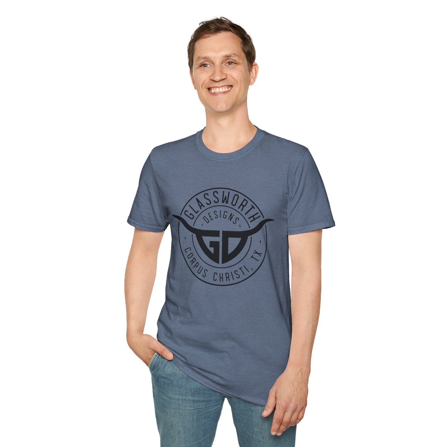 Glassworth Front Unisex Softstyle T-Shirt