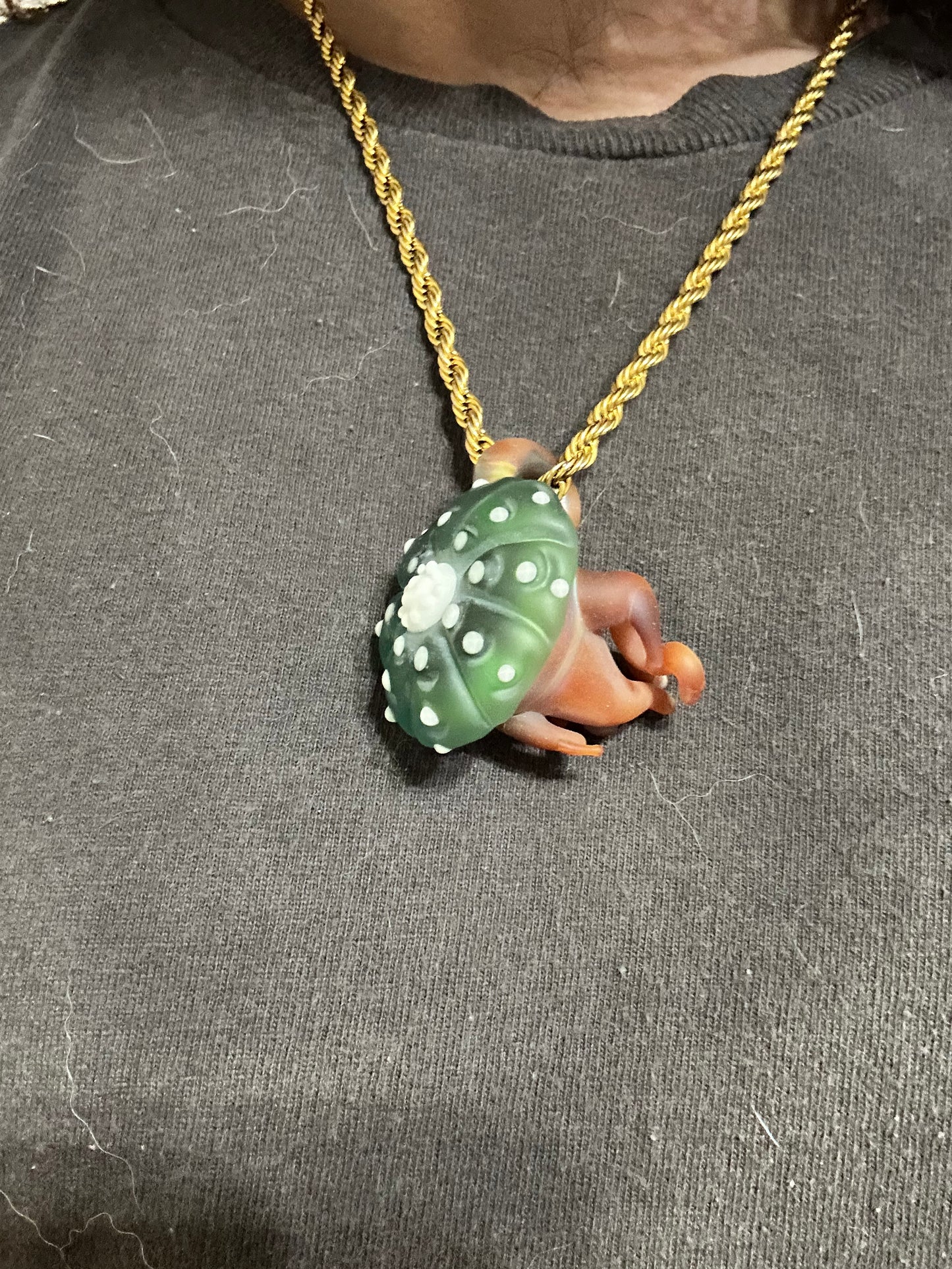 Rooted Peyote Pendant