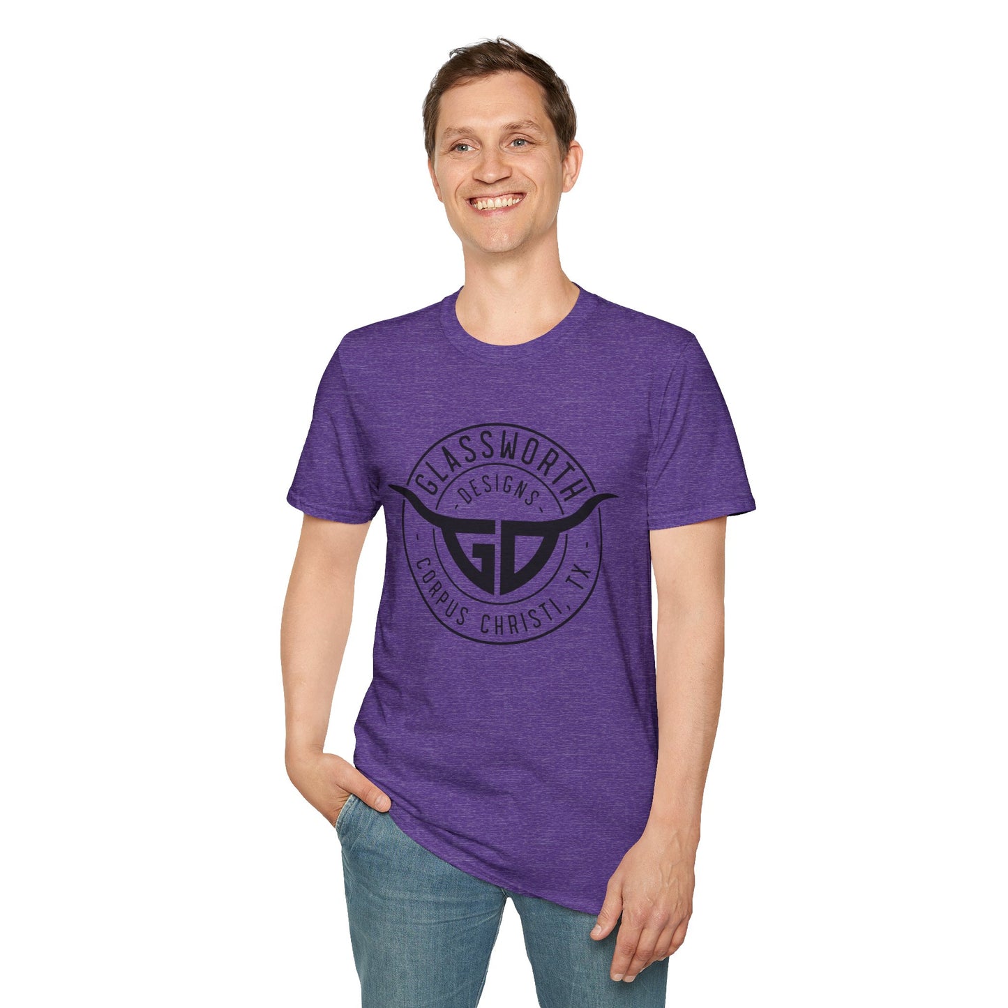 Glassworth Front Unisex Softstyle T-Shirt