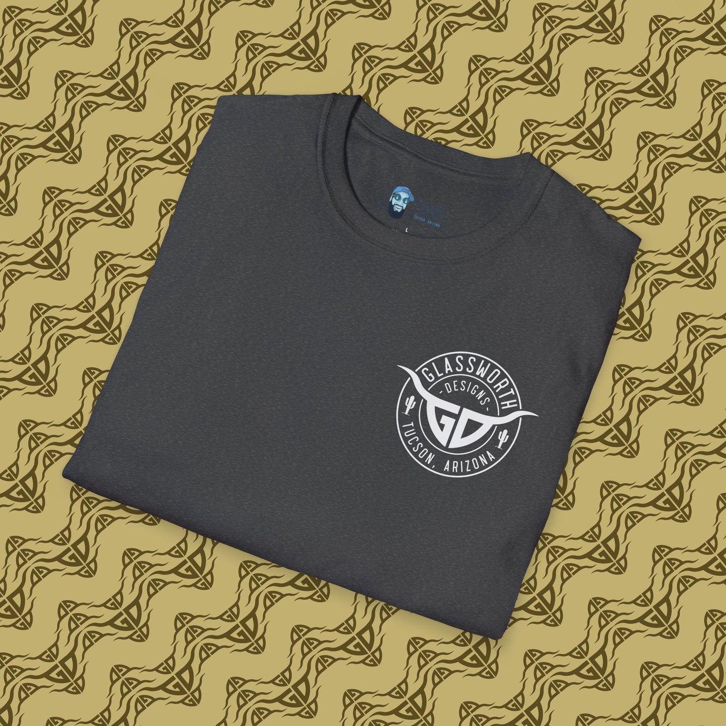 Trippy GD T-Shirt Back Design